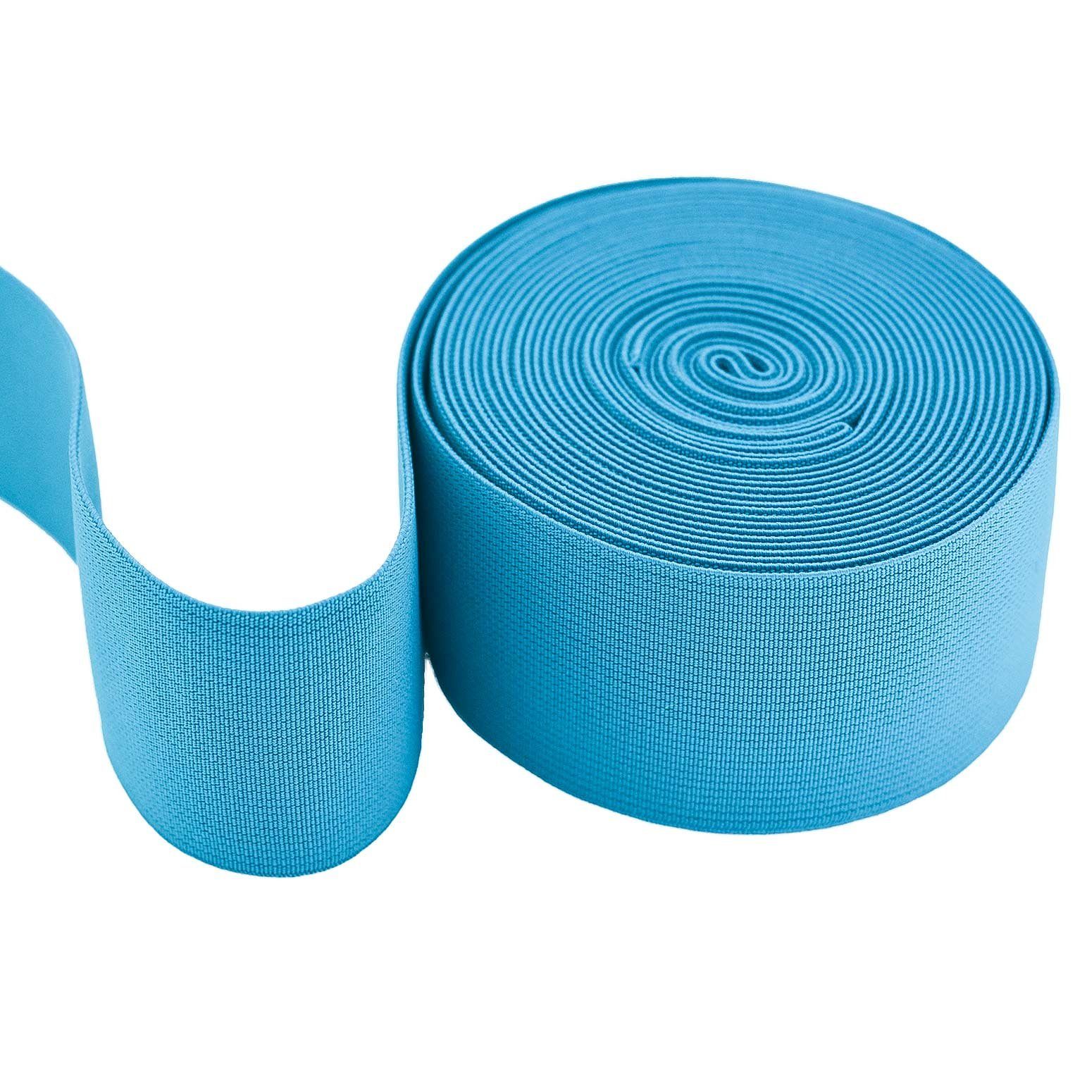 Gummiband 5m Gummiband 50 mm Gummilitze elastisches Band Bekleidungsgummi
