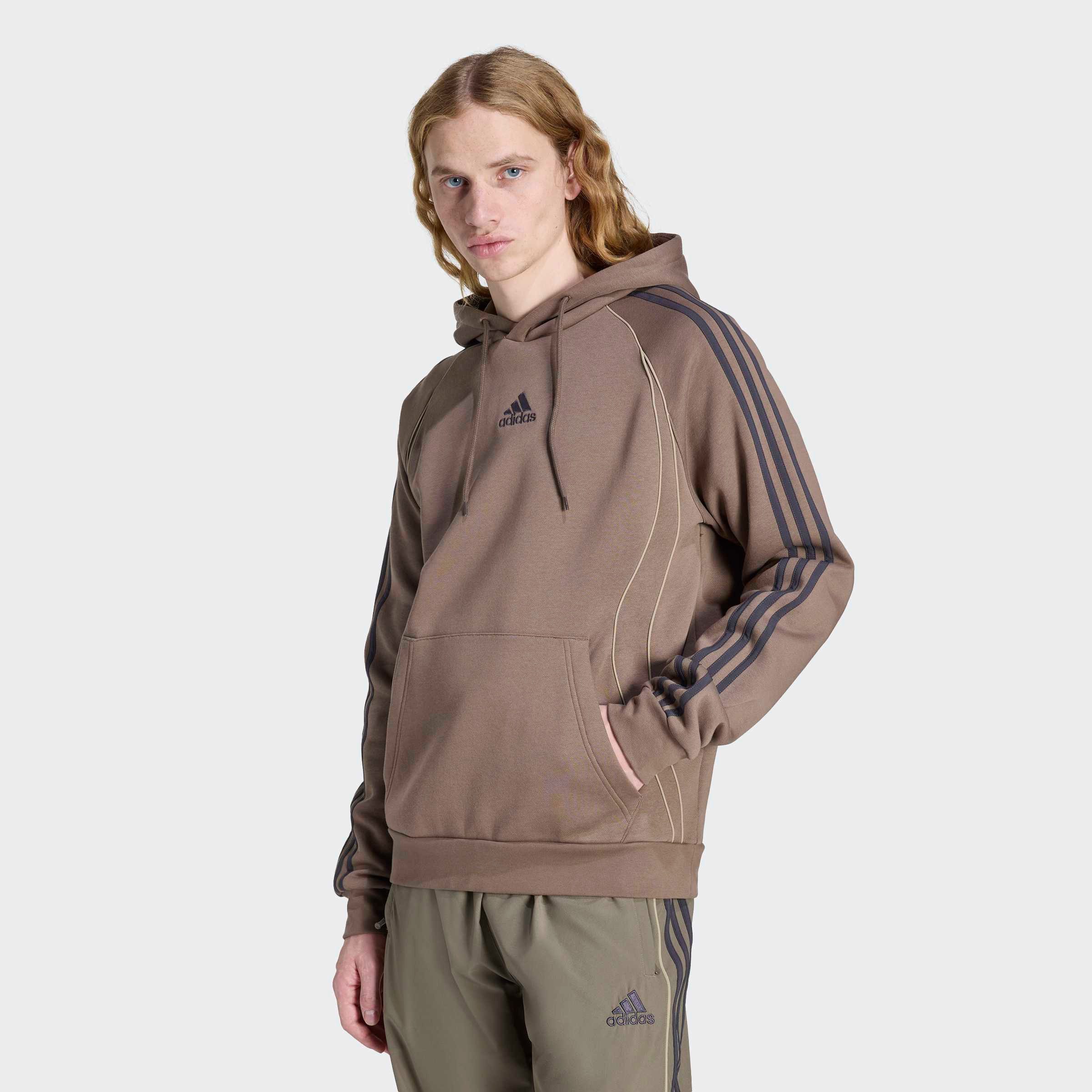 Kapuzensweatshirt ADICOLOR TEAMGEIST CUT LINE HOODIE