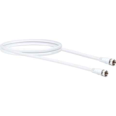 Schwaiger KVCHQ15 532 SAT-Kabel, F-Stecker, (150 cm), 2-fach geschirmt