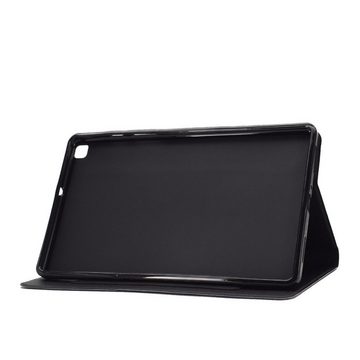 Wigento Tablet-Hülle Für Samsung Galaxy Tab A7 T500 / T505 2020 Motiv 63 Tasche Kunst Leder Hülle Etuis