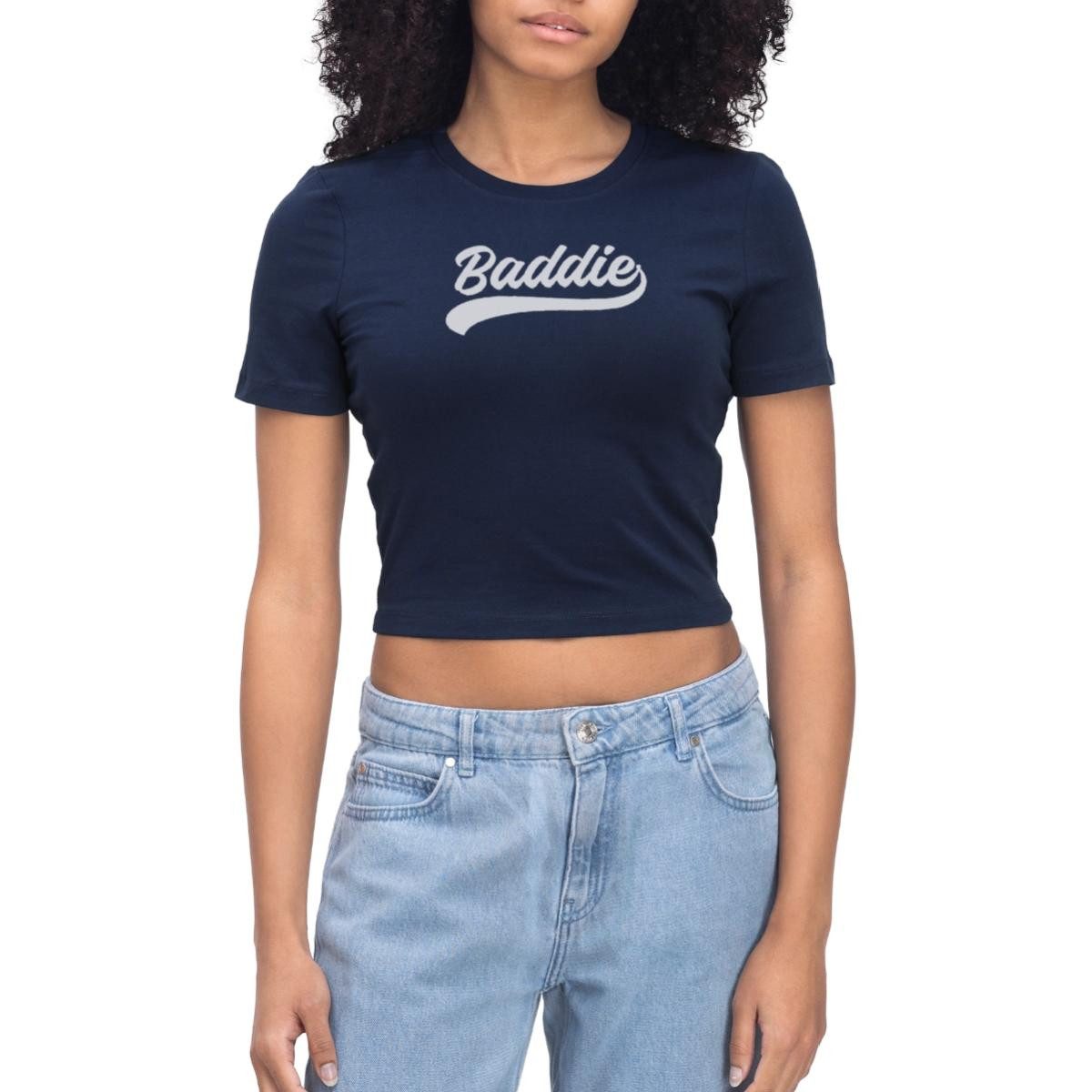 T-Shirt Baddie Statement Crop Top