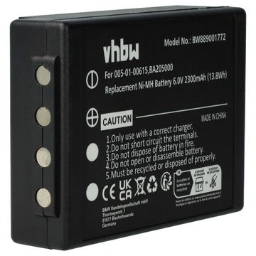 vhbw kompatibel mit HBC Linus 6, 4 Akku NiMH 2300 mAh (6 V)