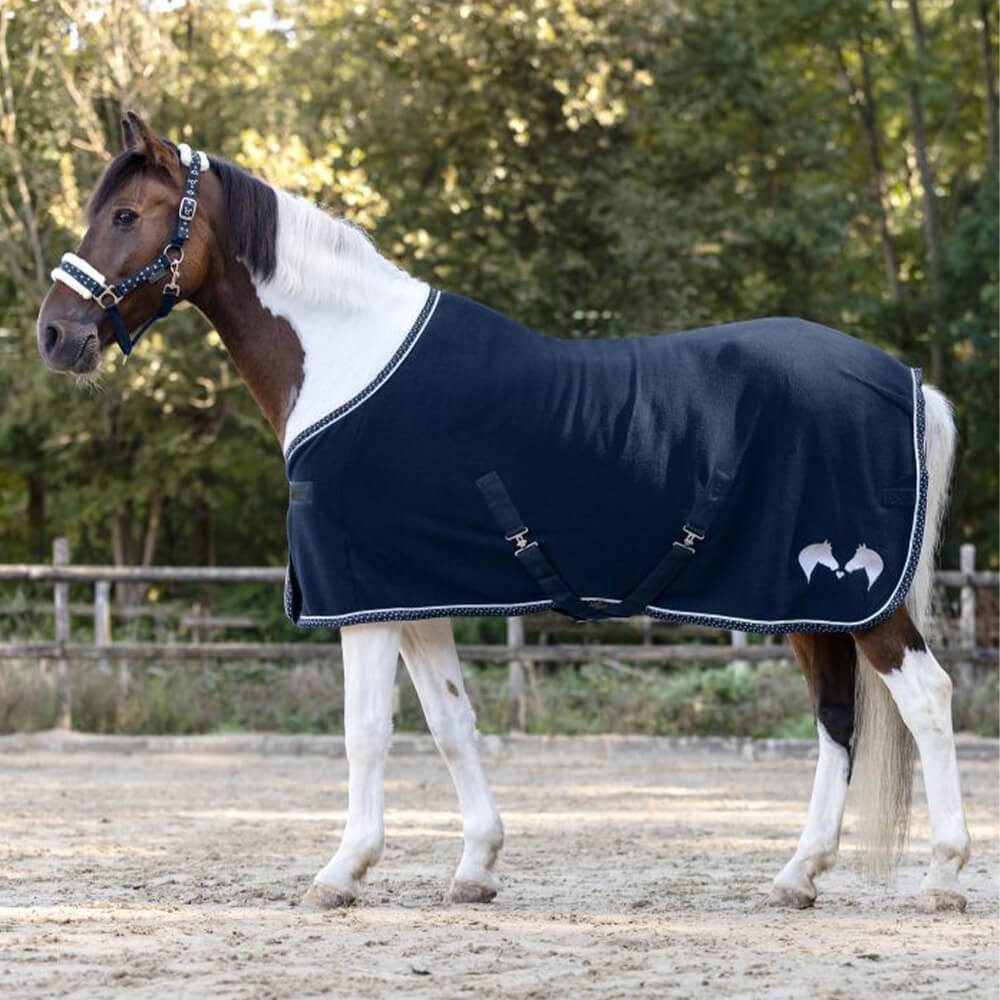 Waldhausen Pferde-Abschwitzdecke Waldhausen Fleecedecke Lucky