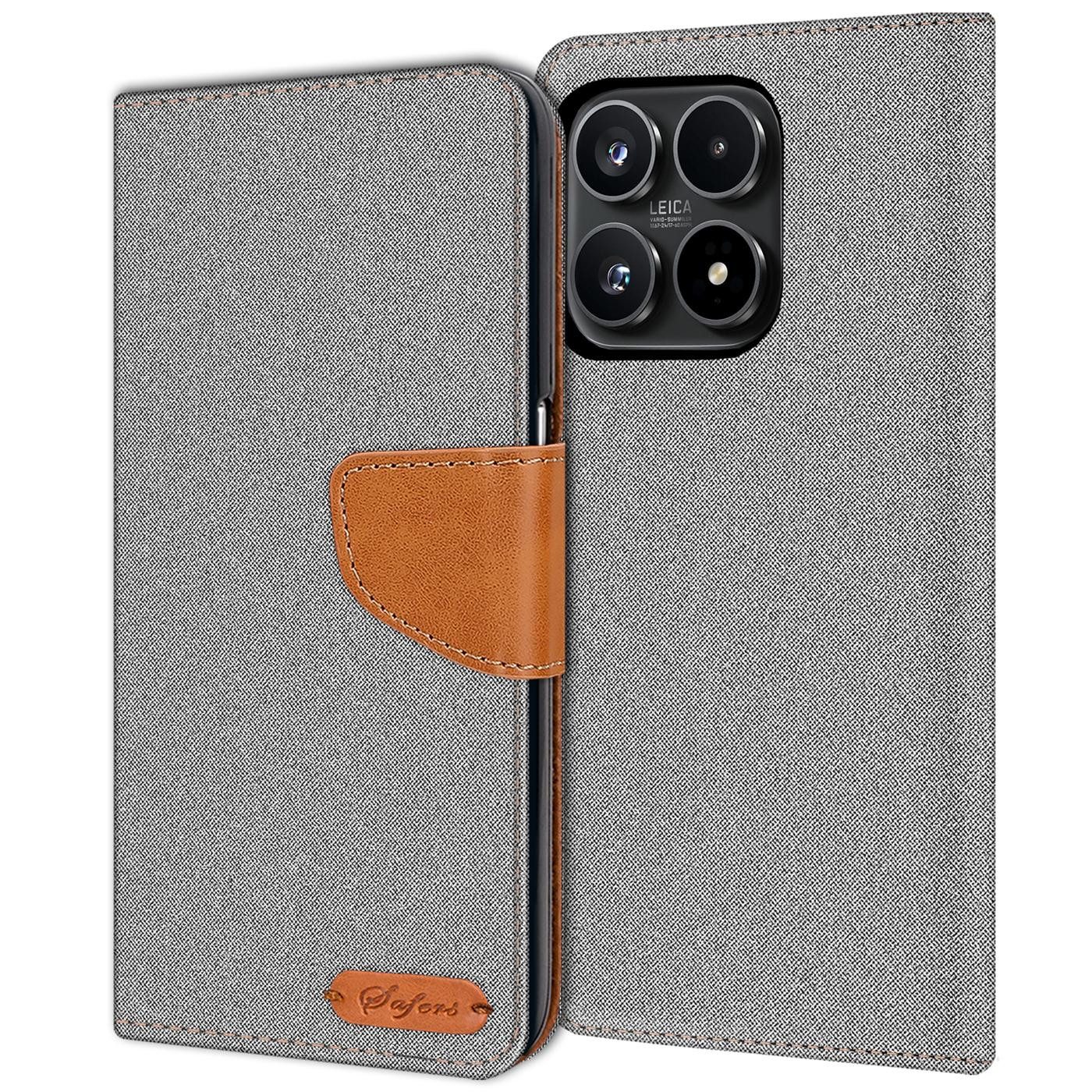 Handyhülle Denim Schutzhülle Flip Case für Xiaomi 17