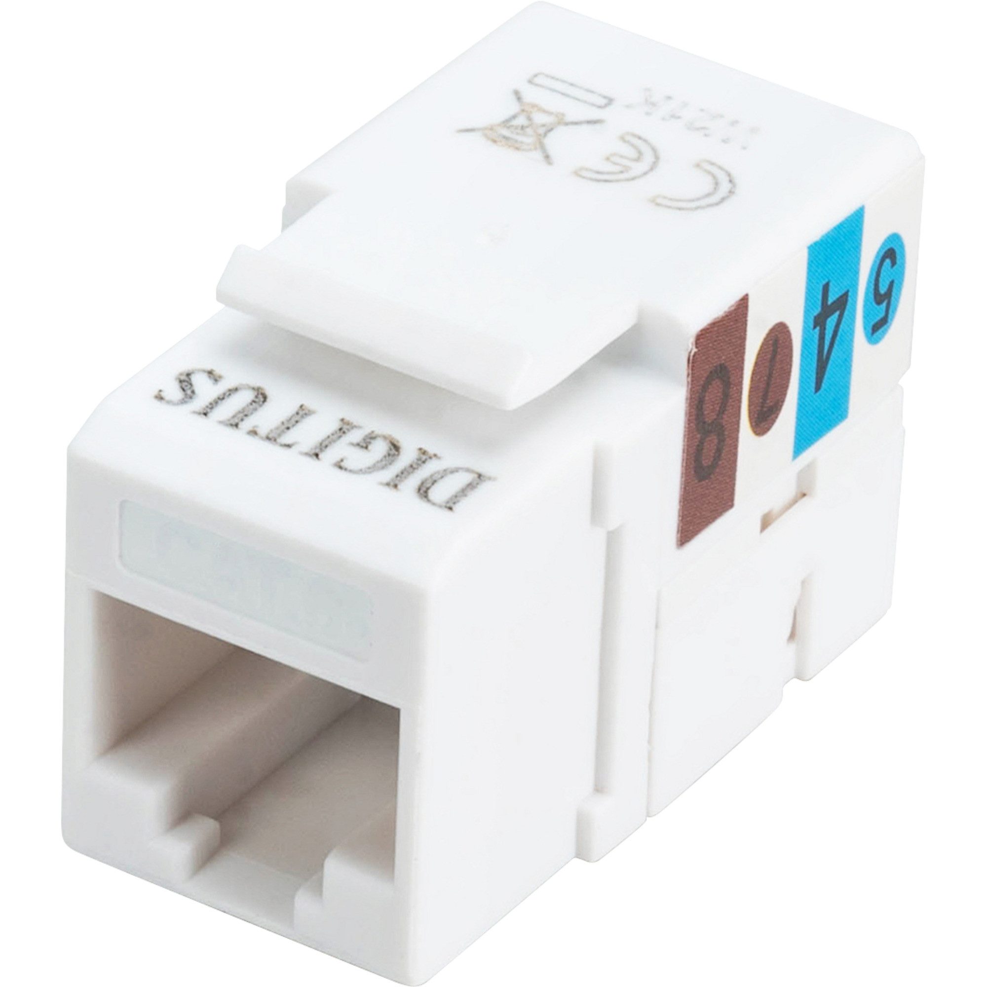 Digitus Netzwerkstecker Digitus CAT 6, Klasse E Keystone-Modul ungeschirmt