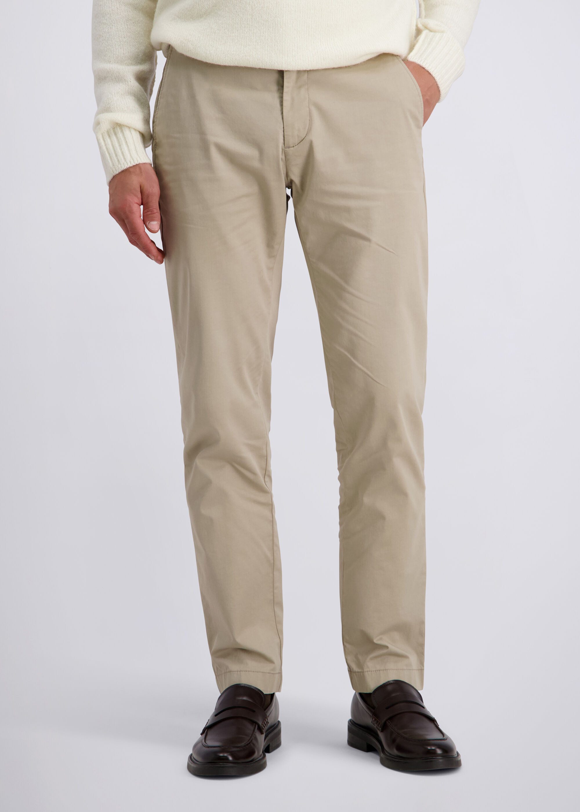 Pierre Cardin Chinohose Calais (1-tlg) mit geradem Schnitt