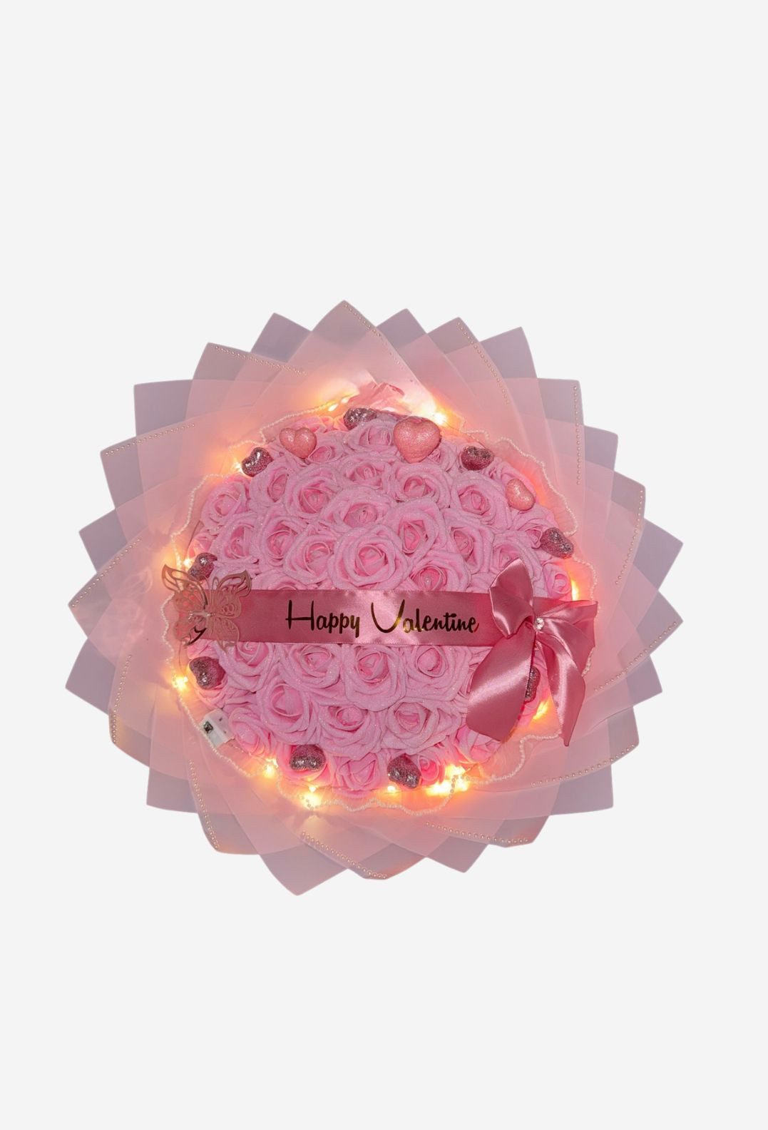 Kunstblumenstrauß Blumenstrauß / Rosen / Bouquets / Blumen / Künstliche Blume, M-Diamant