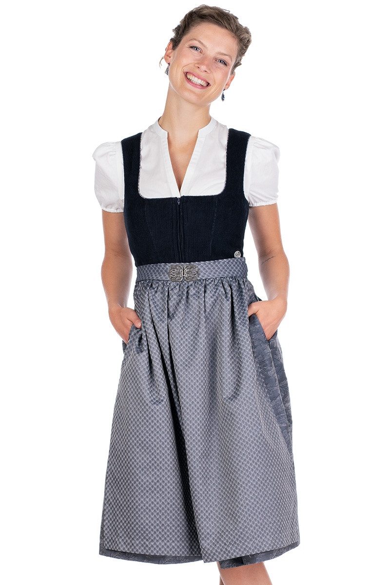 MarJo Dirndl Cord Dirndl 2tlg. - FINNINGEN - nachtblau günstig online kaufen