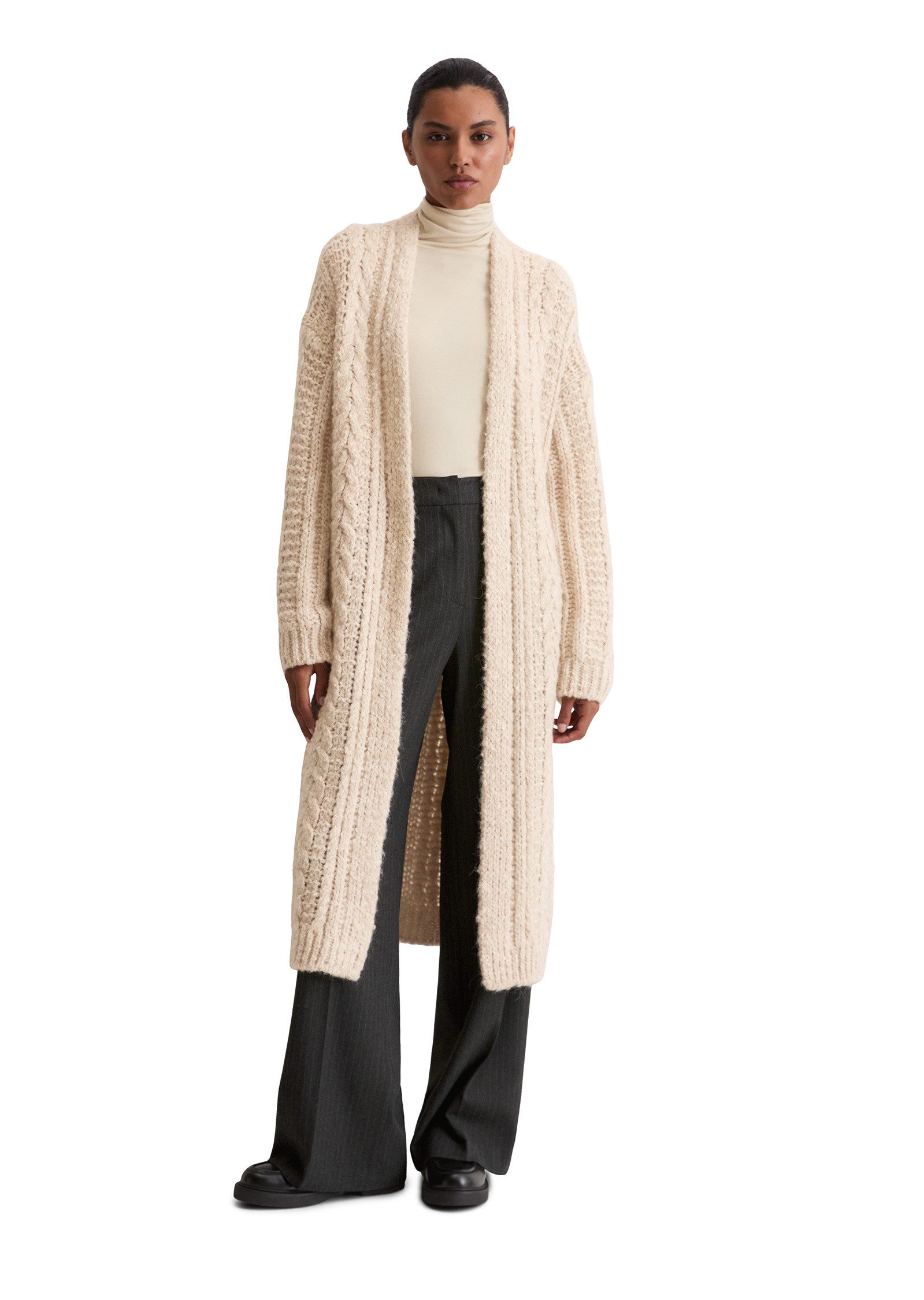 Marc O'Polo Cardigan aus softem Alpakawolle-Mix