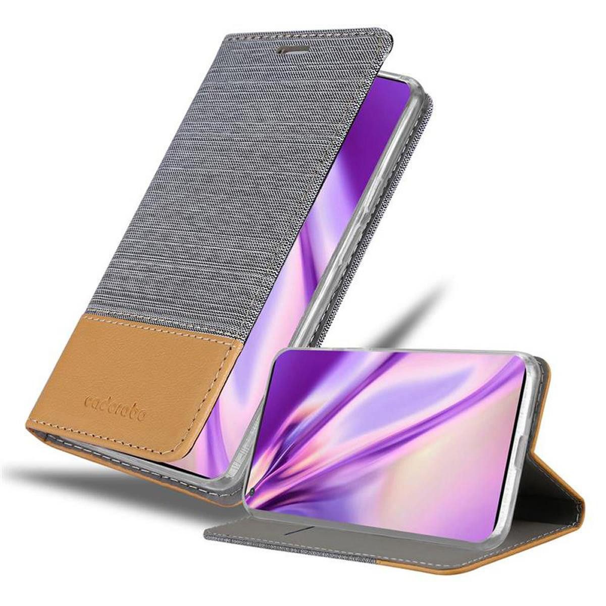 Cadorabo Handyhülle für OnePlus 8 PRO Hülle OnePlus 8 PRO, Klappbare Handy Schutzhülle - Hülle - mit Standfunktion und Kartenfach