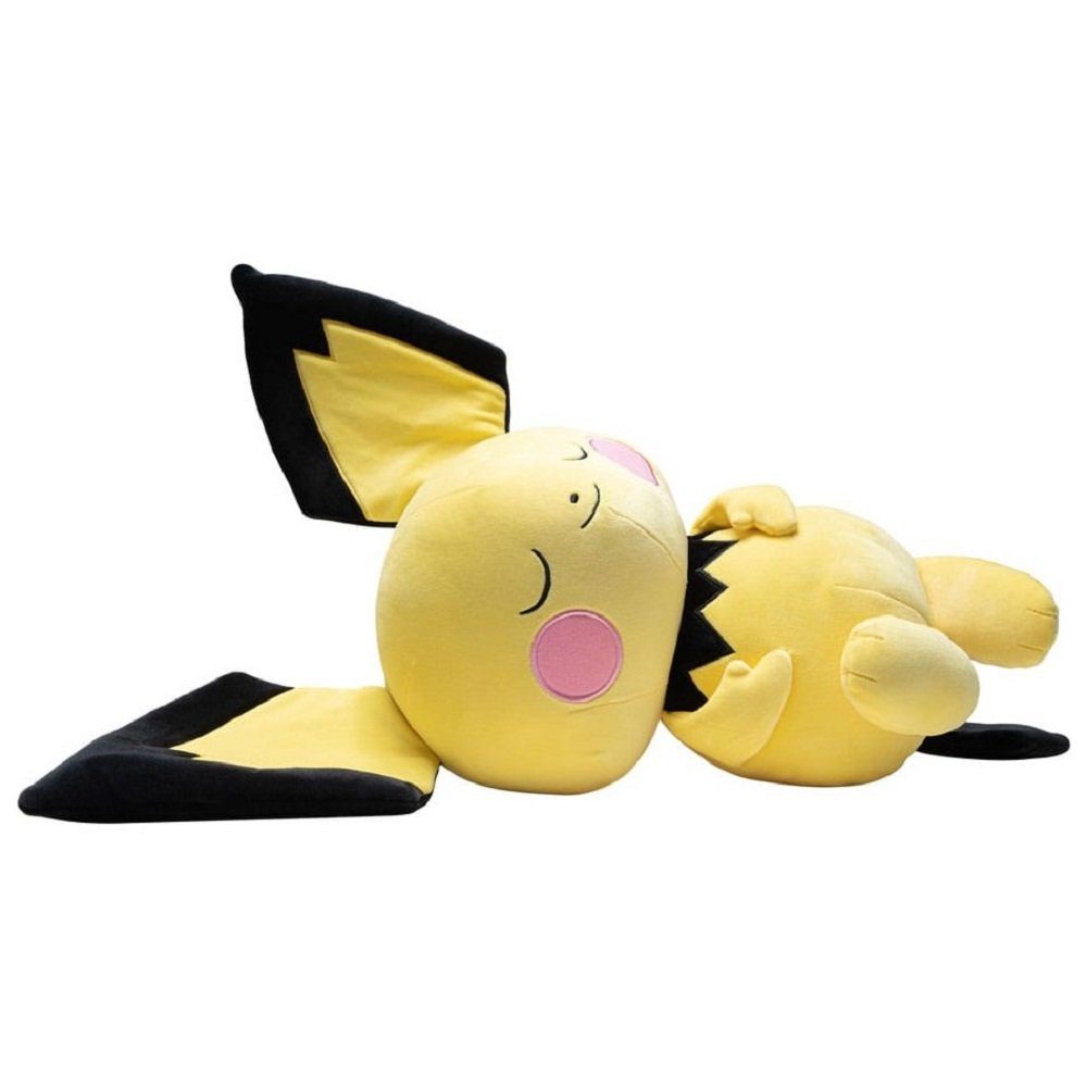 Jazwares Plüschfigur Pokémon schlafendes Pichu Plüschtier 45 cm