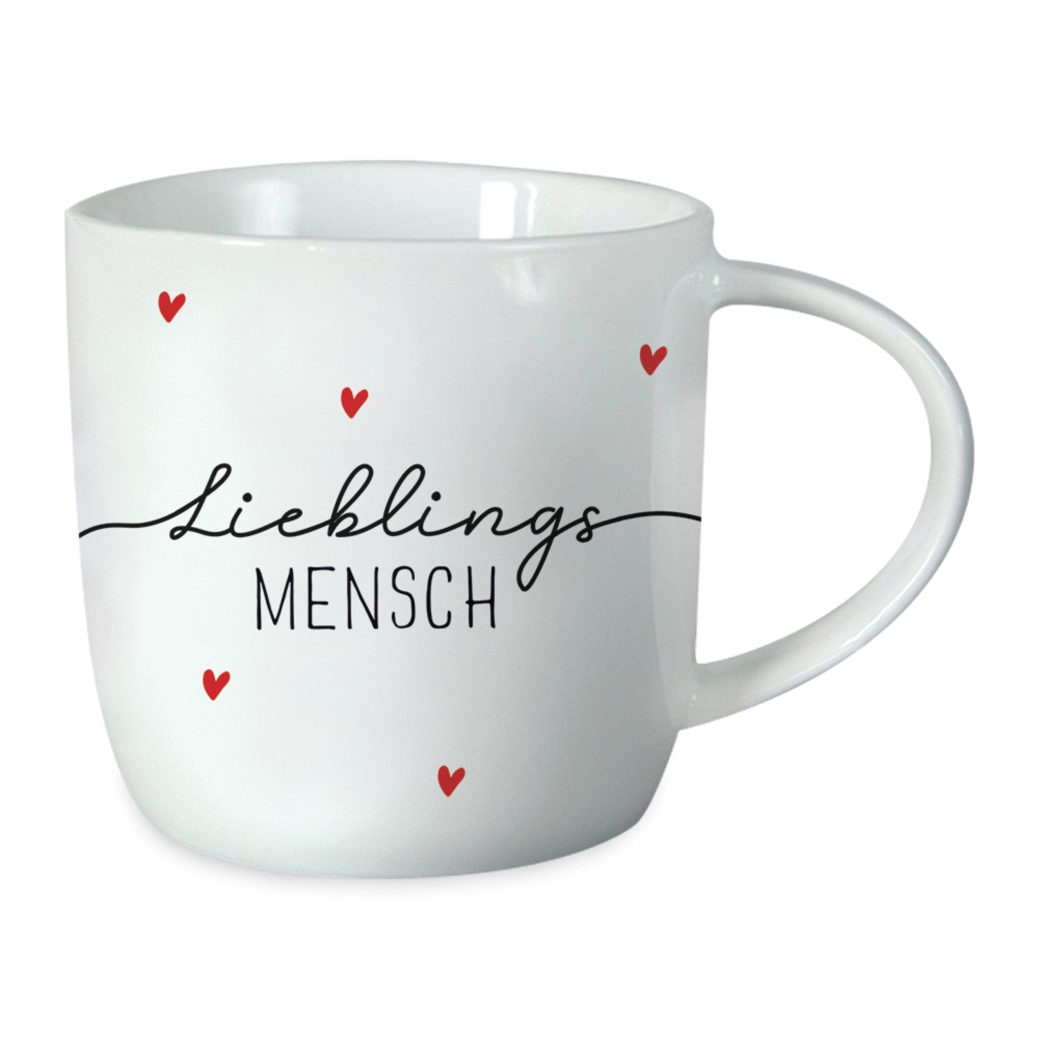 Grafik Werkstatt Tasse Tasse Gute Laune Lieblingsmensch, Keramik