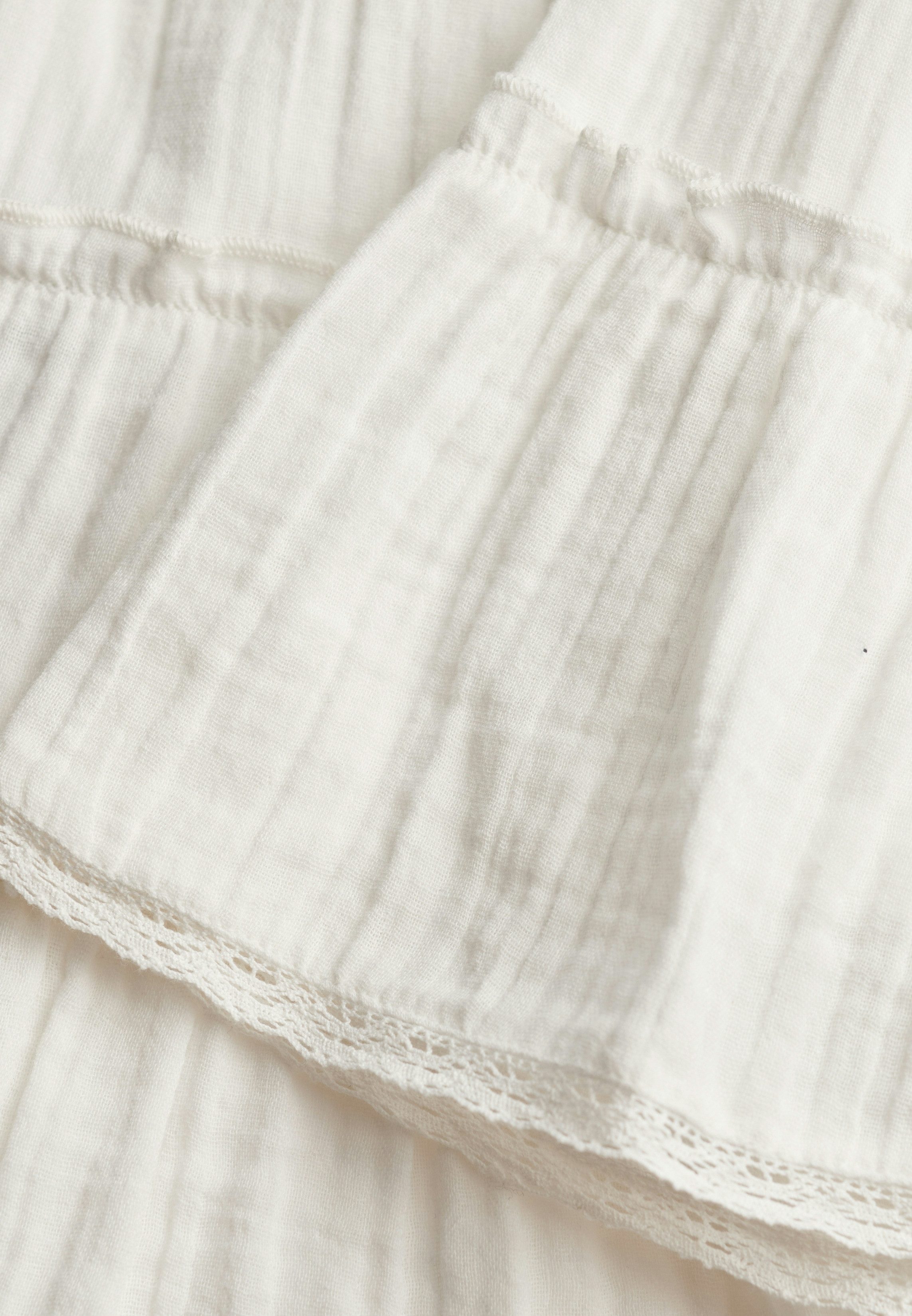 Superdry Sommerrock CHEESECLOTH TIERED MINI SKIRT