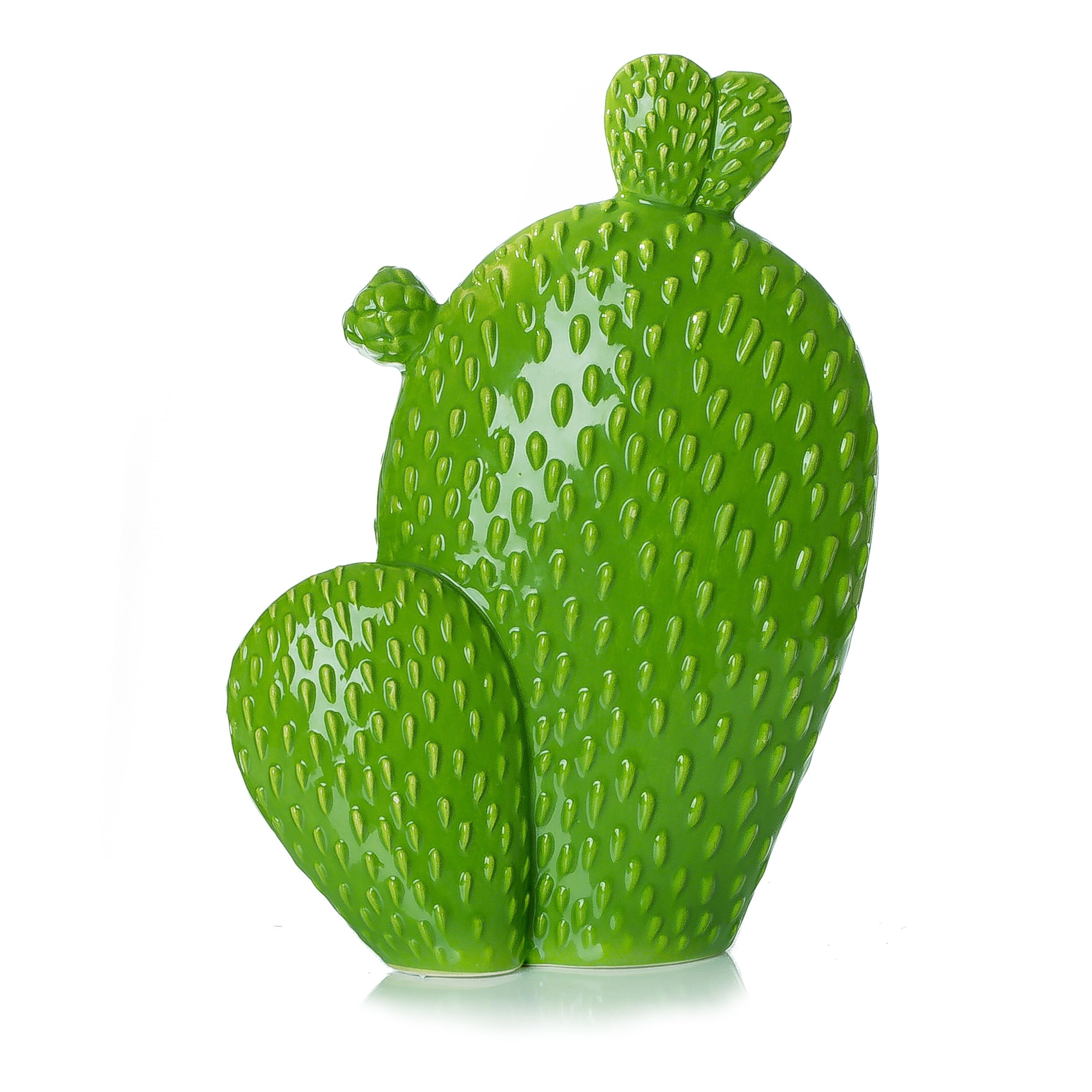 Ritzenhoff & Breker Dekofigur Deko-Kaktus Cereus flach grün 22 cm - Ritzenhoff 259186 | Dekofiguren