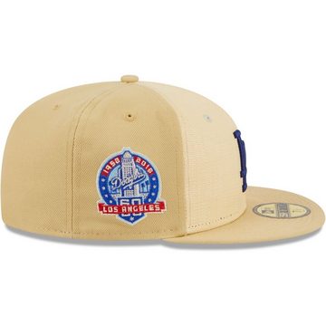 New Era Fitted Cap 59Fifty RAFFIA Los Angeles Dodgers