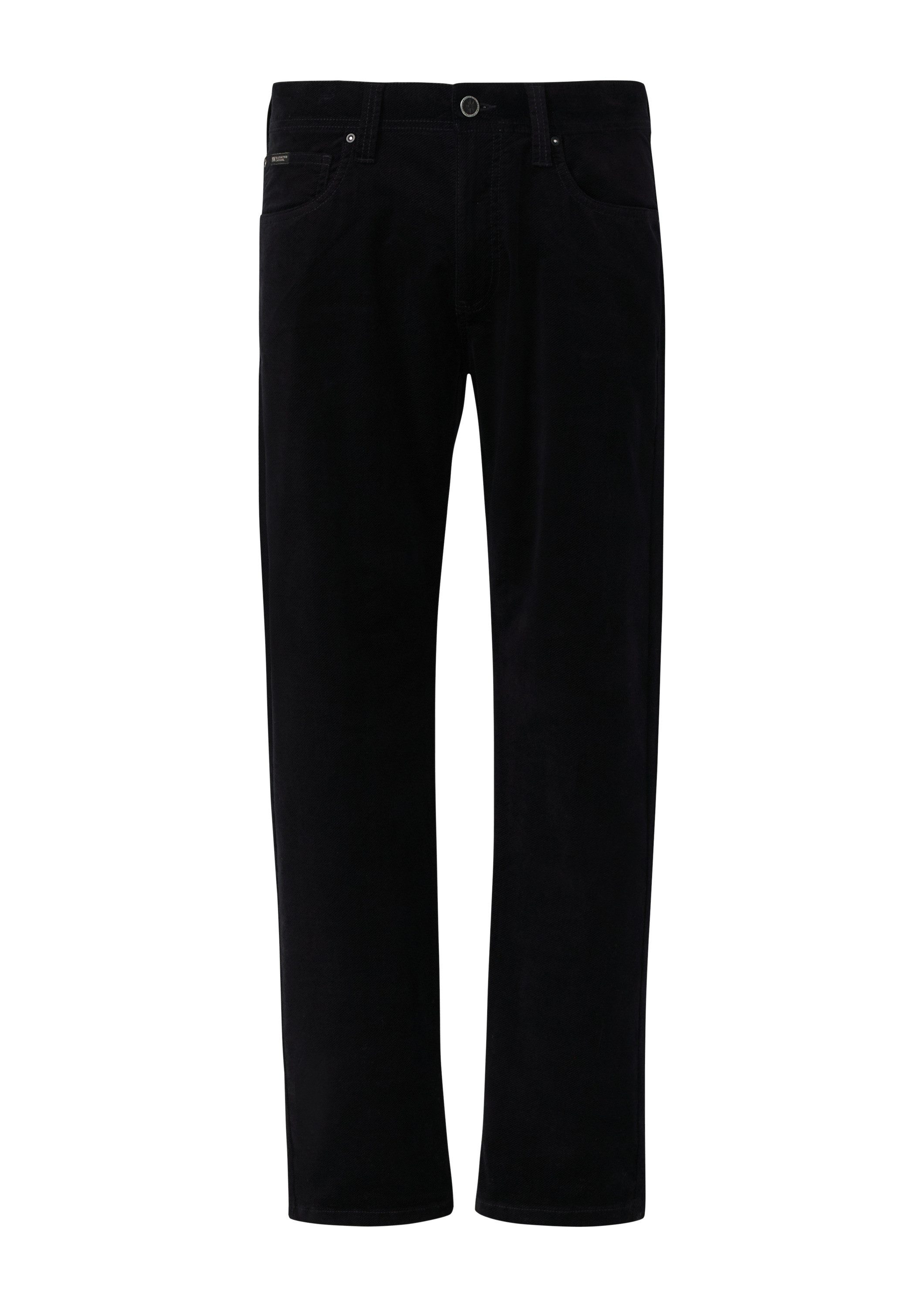 s.Oliver Chinos Hose Regular Fit: Hose aus diagonalem Feincord mit geradem günstig online kaufen