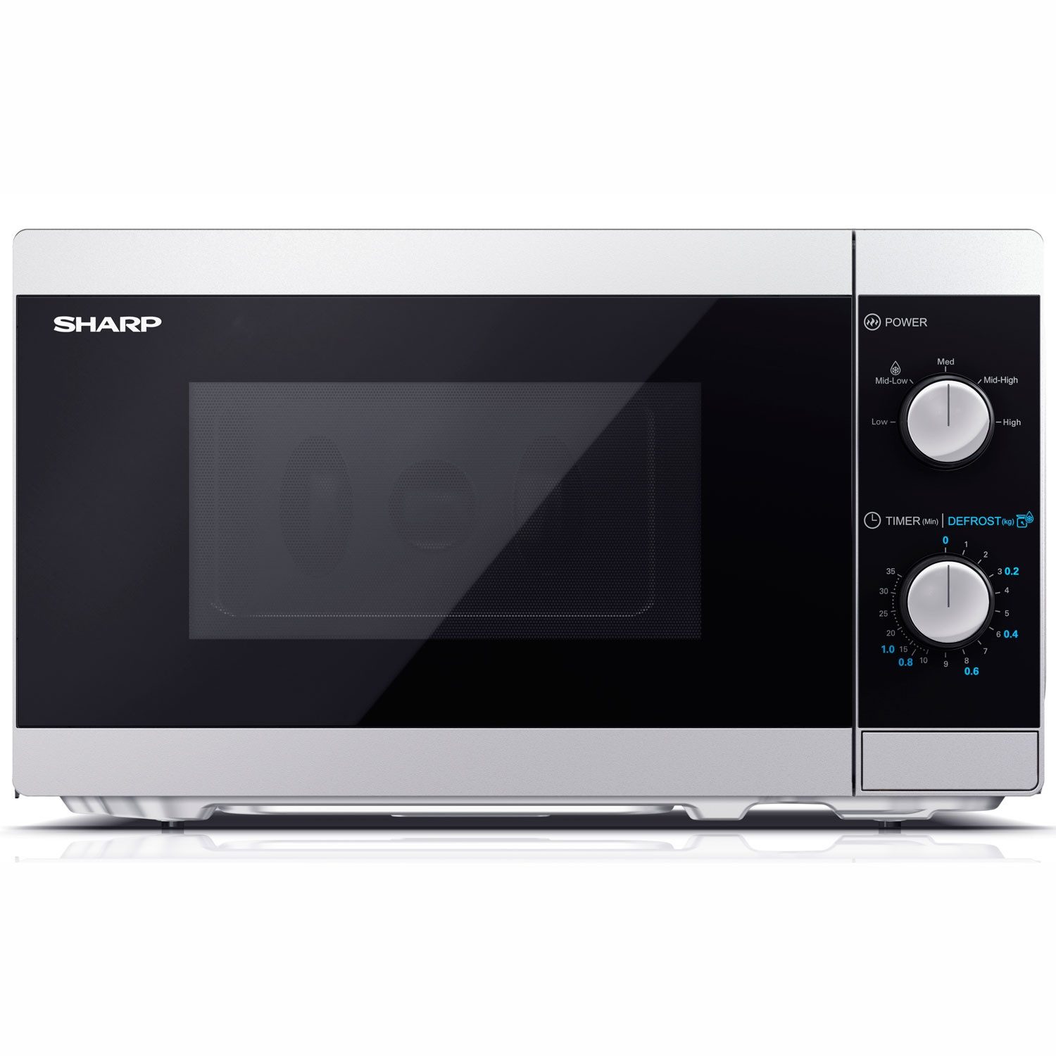 Küchenarmatur Sharp Magnetron YC-MS01E-S 20L Mikrowelle