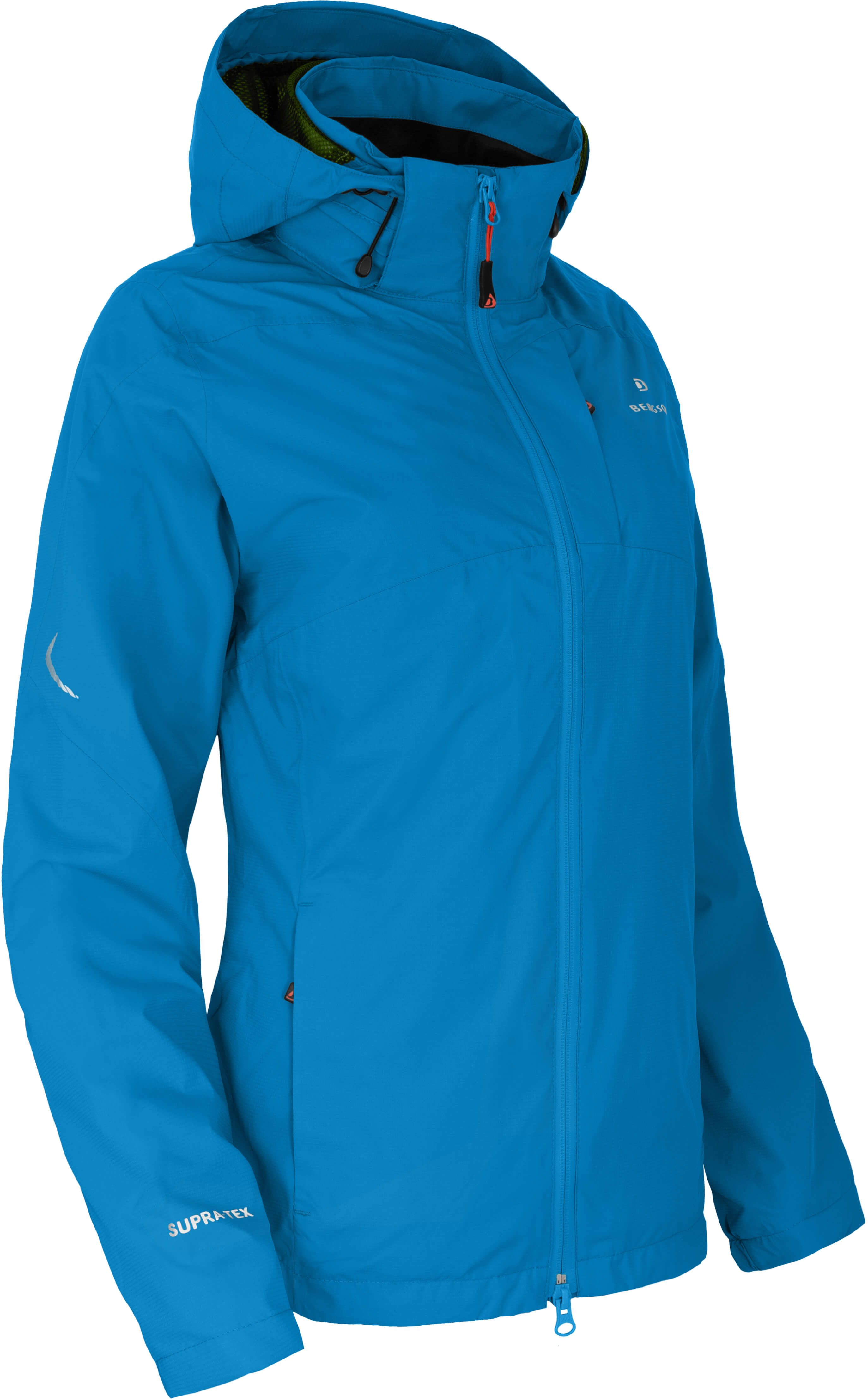 Bergson Regenjacke VALDIVIA Damen Rad-Regenjacke, Netzfutter, 12000 mm Wass günstig online kaufen