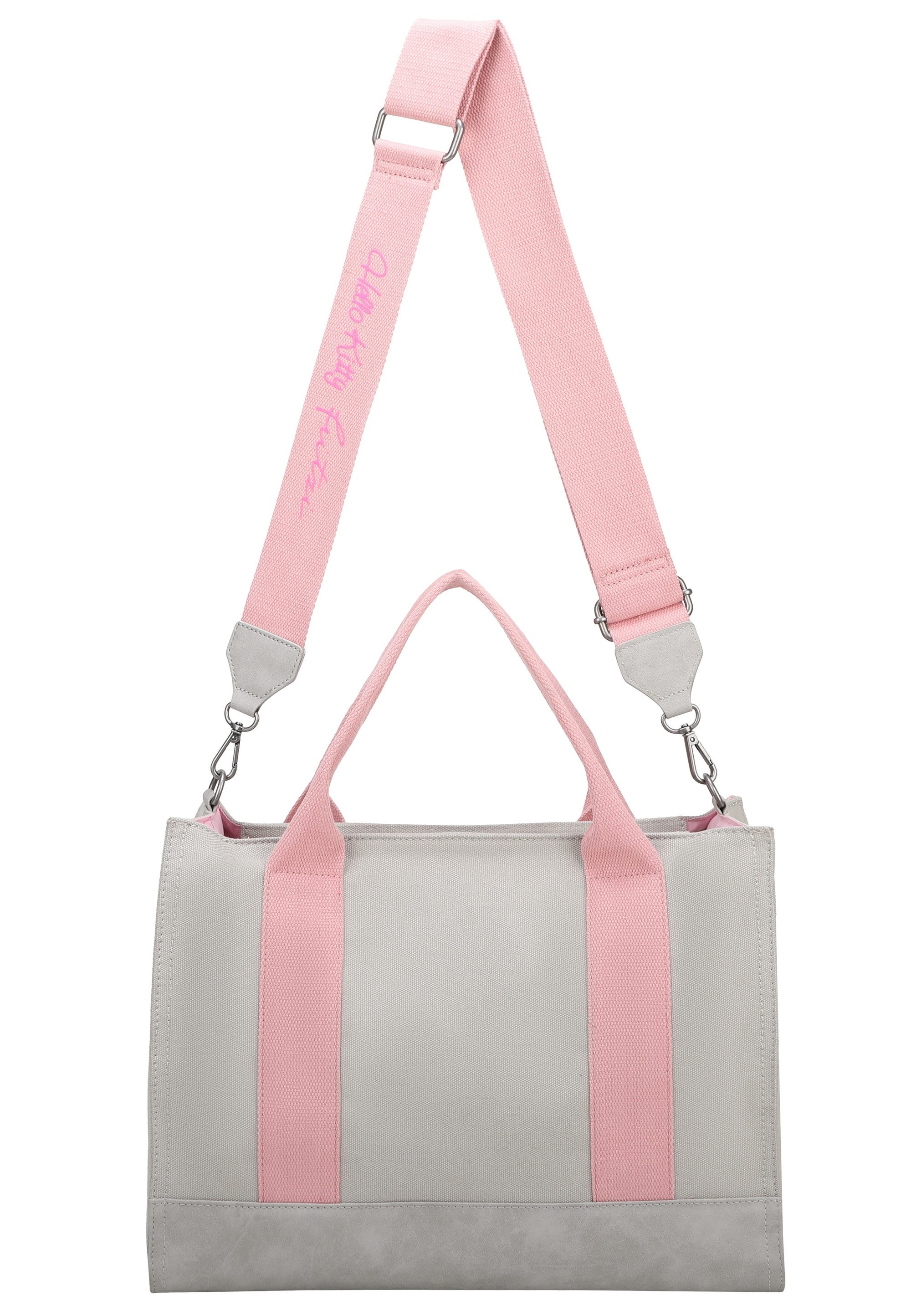Fritzi aus Preußen Henkeltasche Tote Bag Canvas Limited Outline, mit Hello Kitty-Print