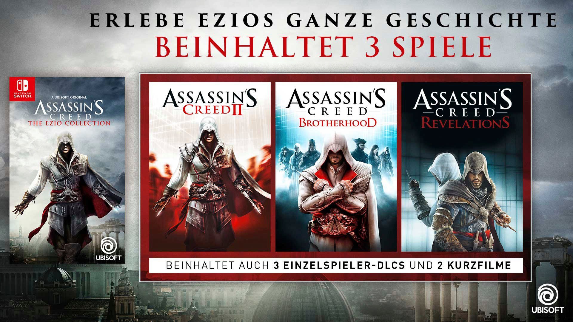 Collection Switch UBISOFT – Nintendo Creed® Assassin's The Ezio