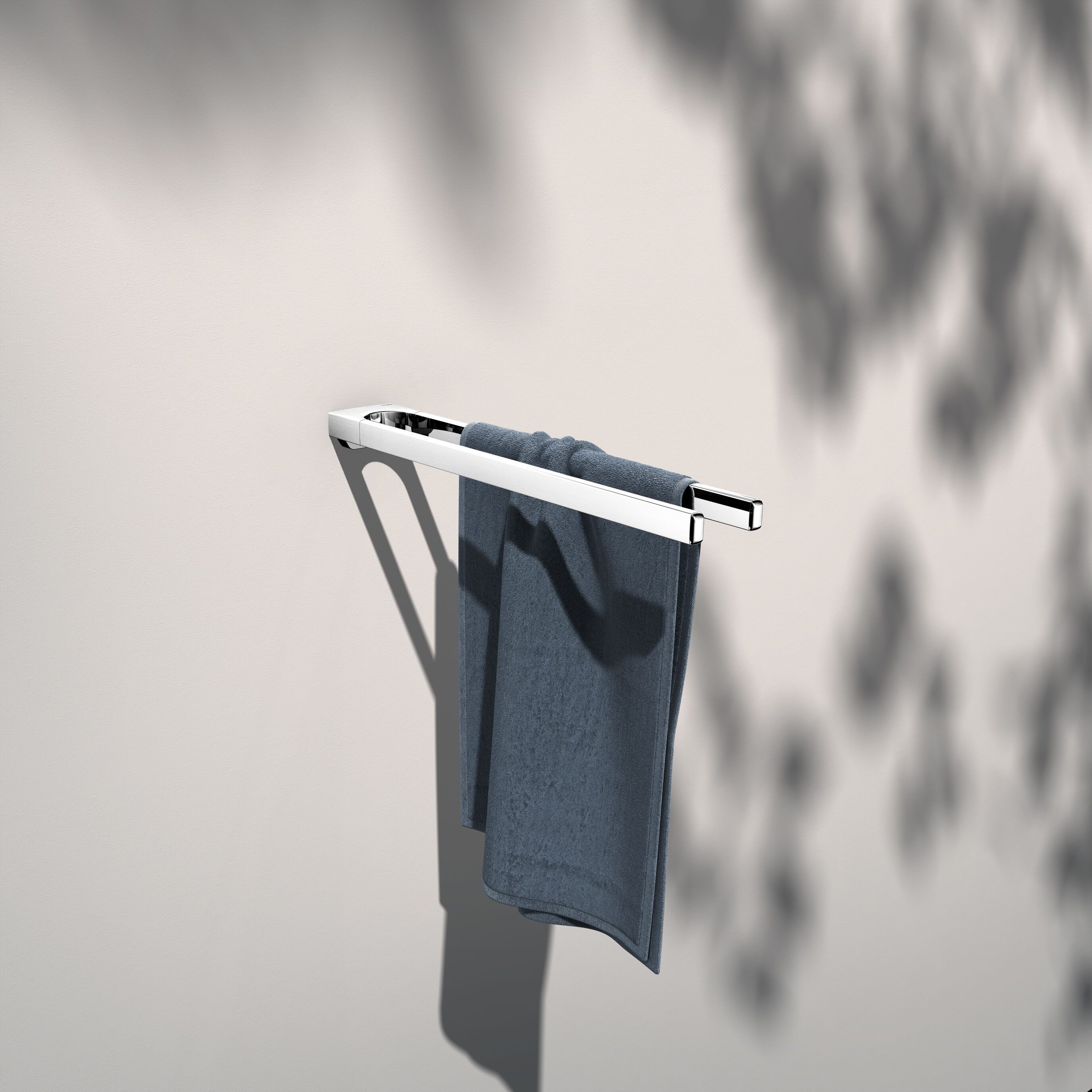 Keuco Doppelhandtuchhalter Moll zweiarmig, 45 cm, starr, Metall verchromt, günstig online kaufen