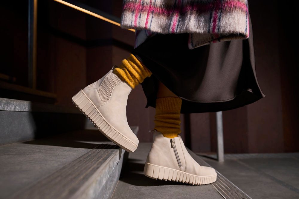 Rieker Winterboots Chelseaboots, Plateausneaker, Stiefelette, Reißverschlus günstig online kaufen