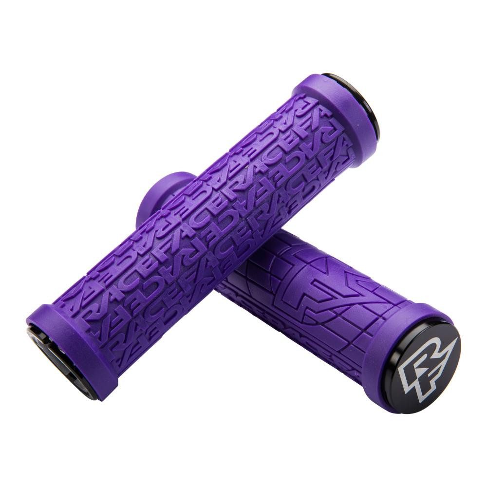 Race Face Fahrradlenkergriff Race Face Grippler Lock-On Griff, 33mm, purple lila - maximaler Halt u