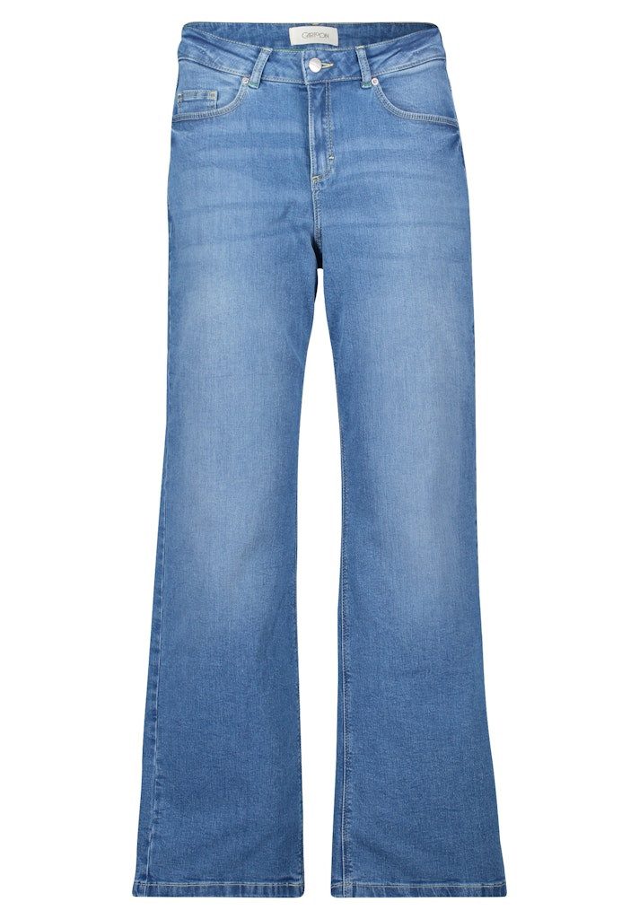 Stretch-Jeans Damen mit Eingrifftaschen