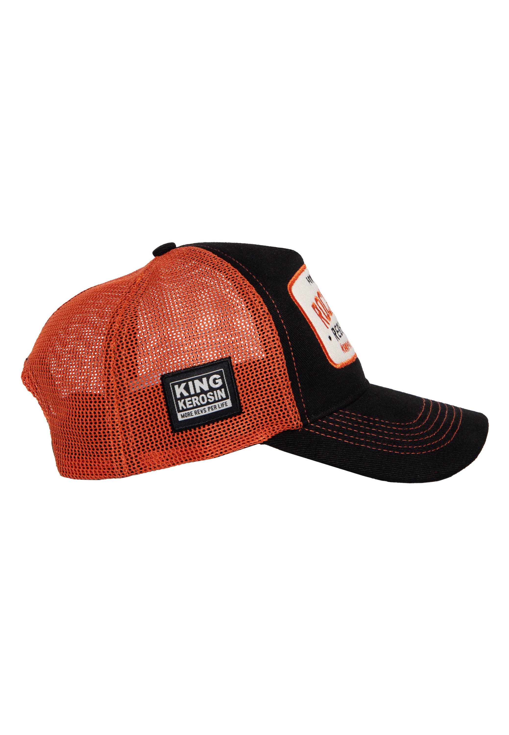 KingKerosin Trucker Cap Forever Rock'n'Roll (1-St) mit großer Frontstickerei
