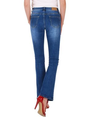 Fraternel Bootcut-Jeans 5-Pocket Style, Stretch, Normal Waist