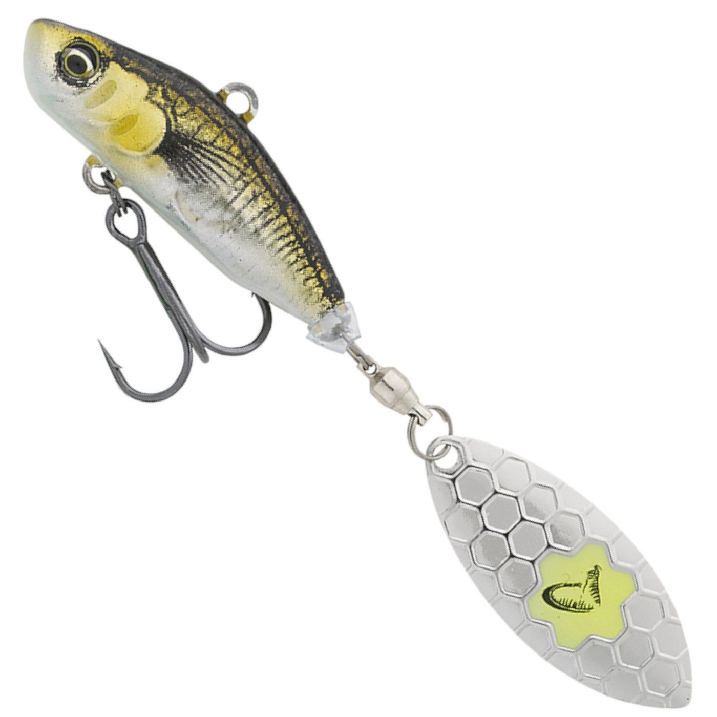 Kunstköder Savage Gear 8cm 3D Sticklebait Tailspin 18g - Jigspinner