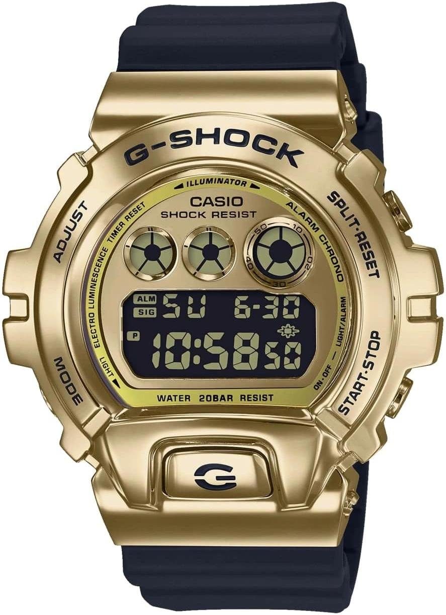 CASIO G-SHOCK Digitaluhr Casio G-Shock Classic GM-6900G-9ER Herrenarmbanduhr Mit Alarm, Mit Alarm