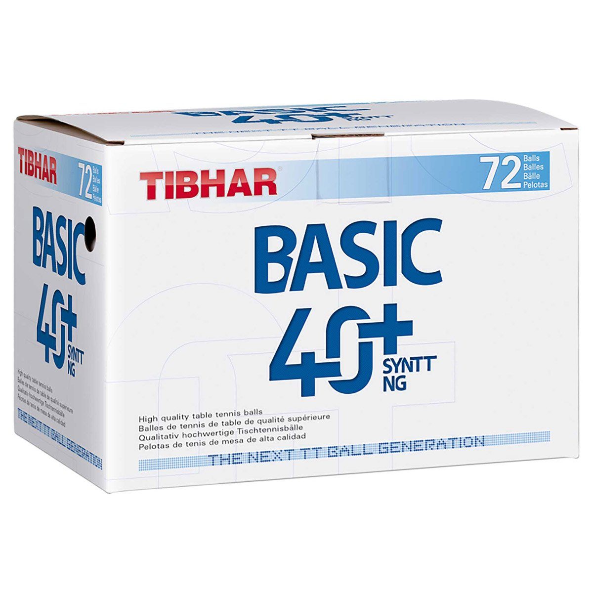 Tibhar Tischtennisball Tibhar Ball Basic 40+ SYNTT NG 72er