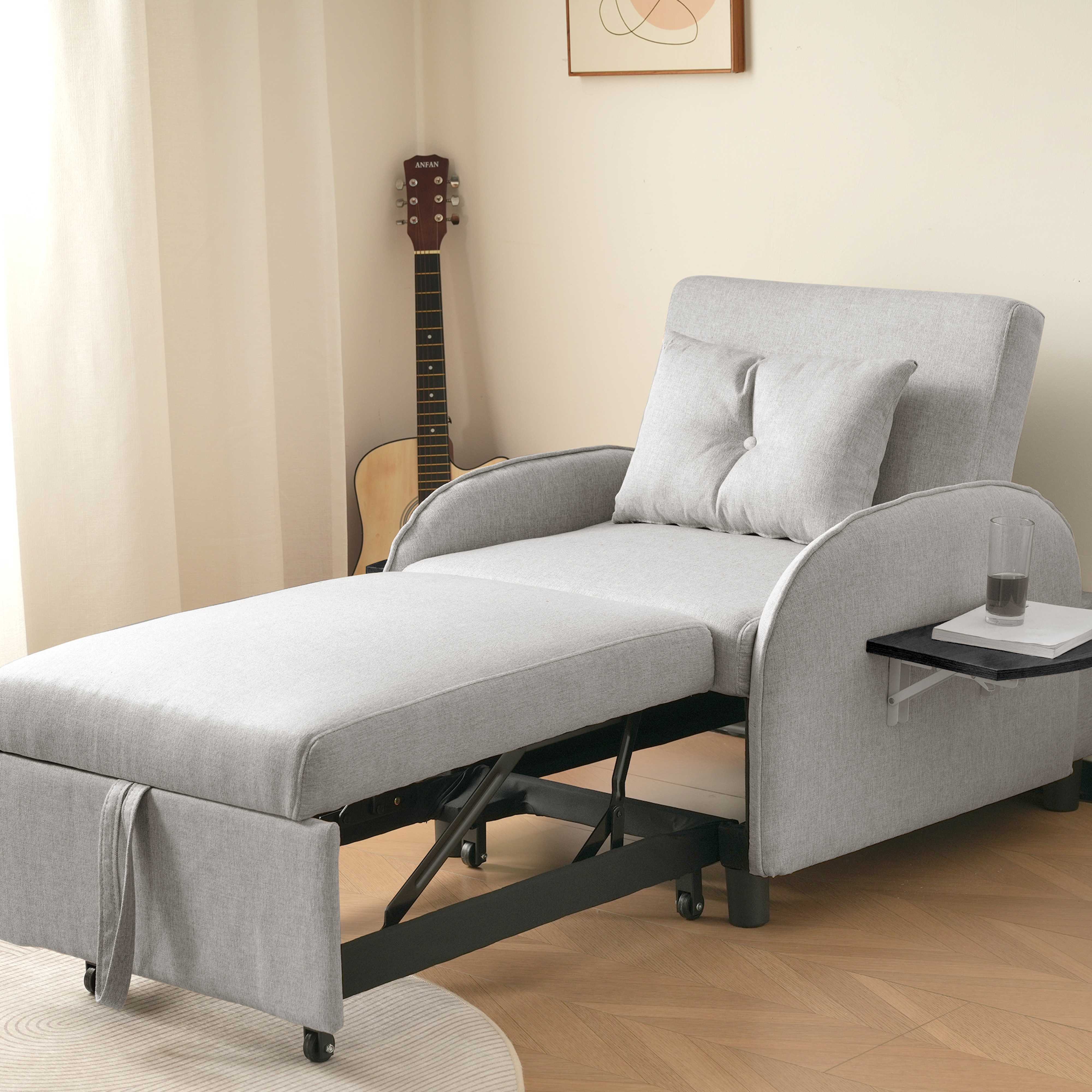 BlingBin Schlafsofa 3-in-1 Ausziehbares Einzel-Sofa-Liegestuhl, 1 günstig online kaufen