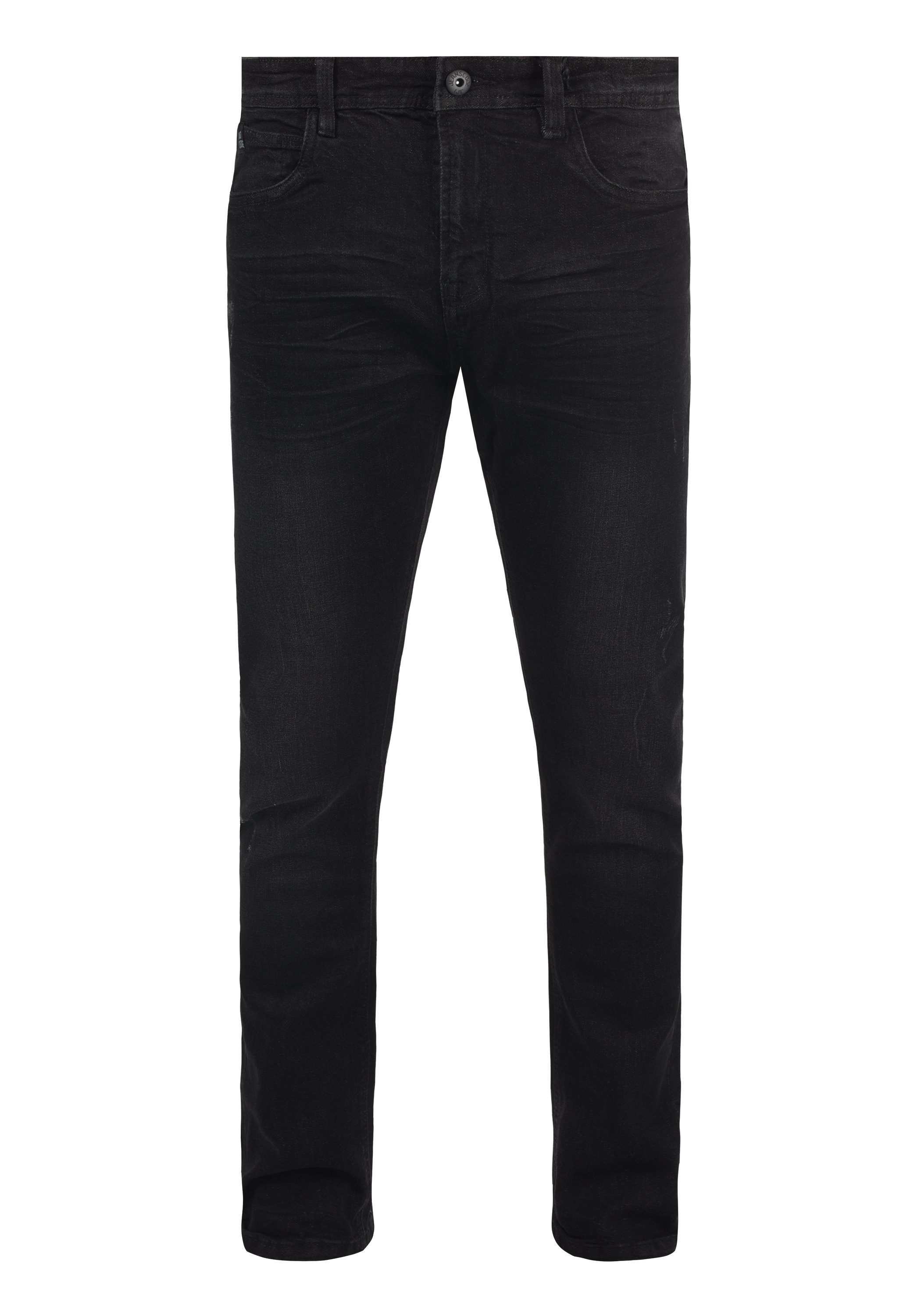 (999) Black IDAldersgate 5-Pocket-Jeans Indicode