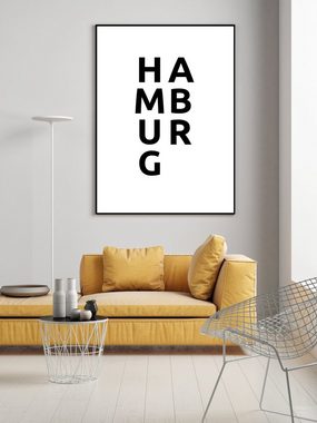 MOTIVISSO Poster Stadt HAMBURG