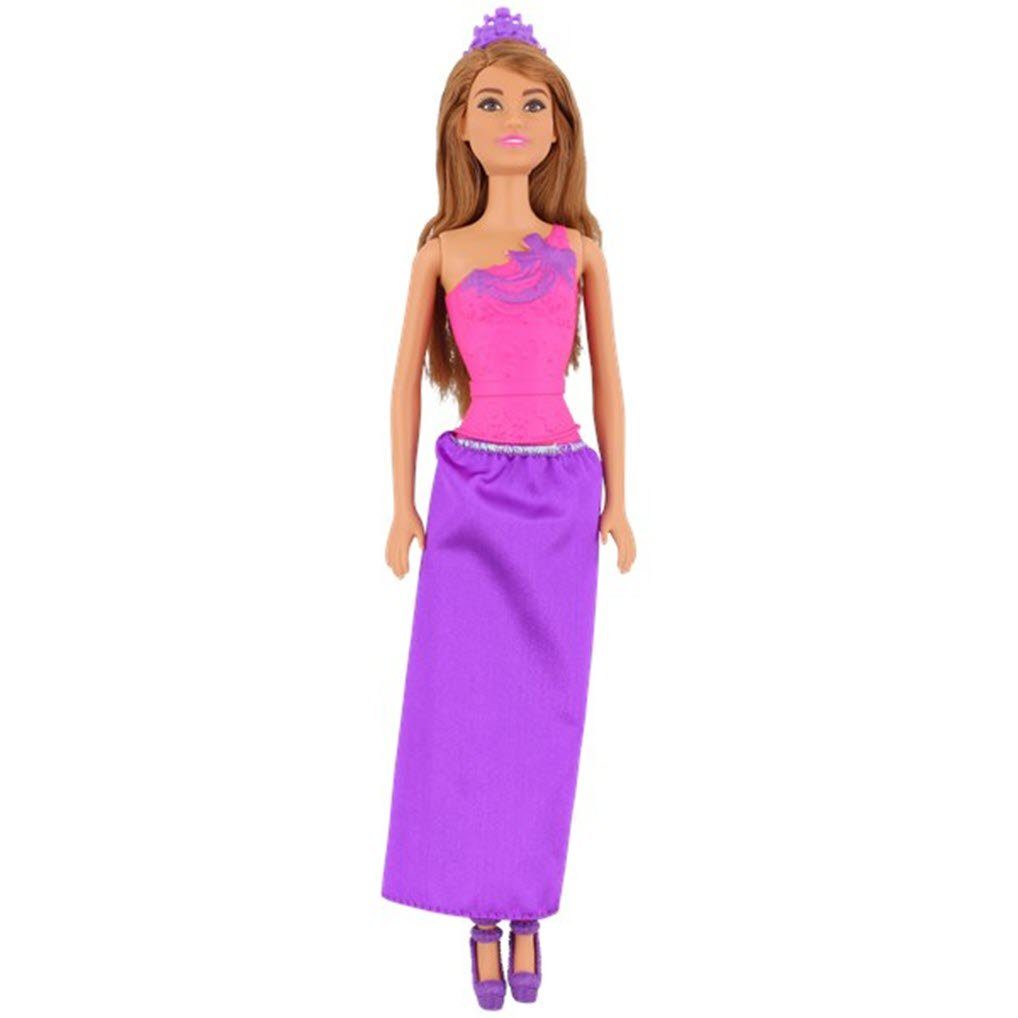 Barbie Puppe Prinzessin Barbie (Packung) brünett Anziehpuppe