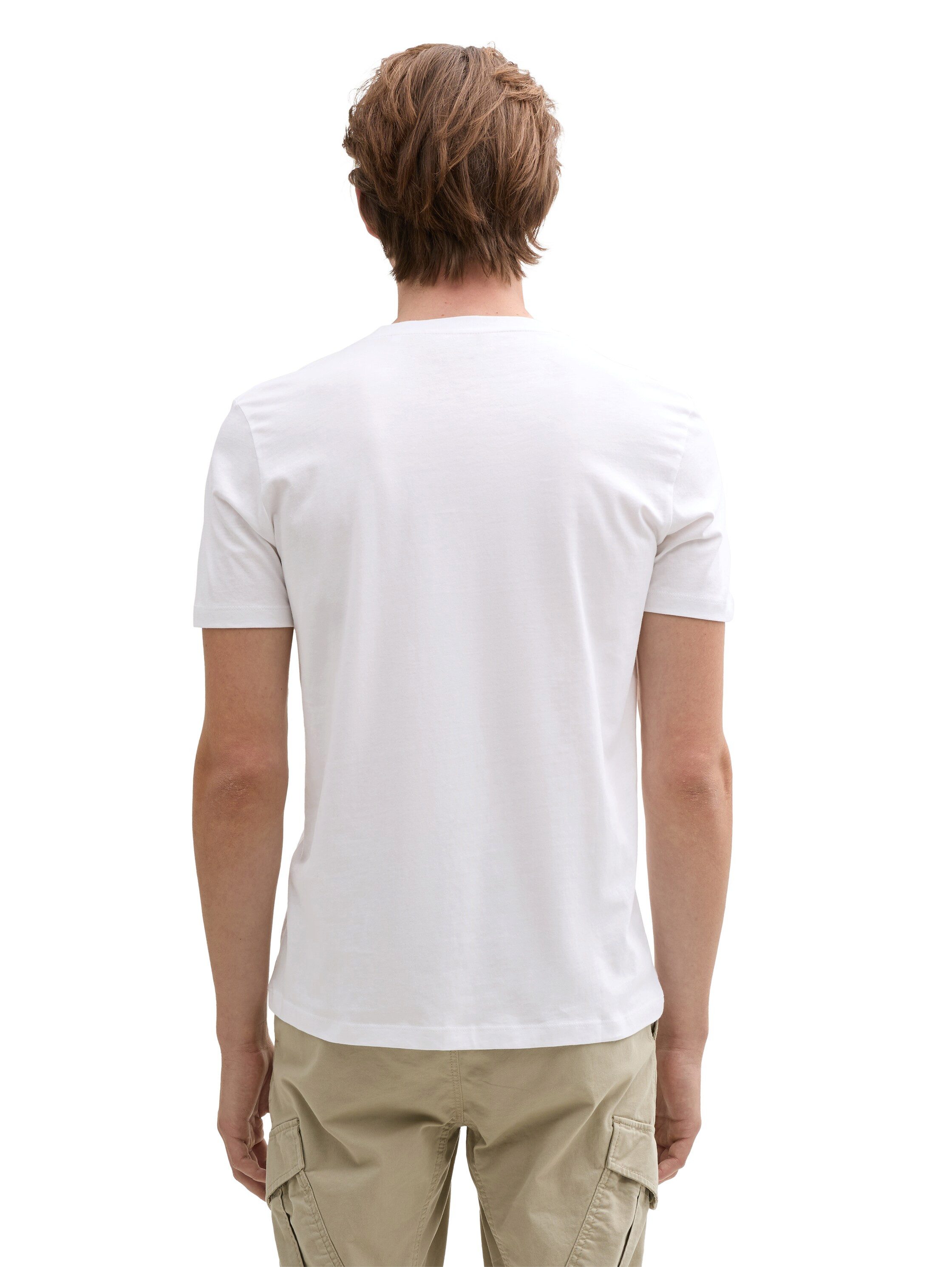 TOM TAILOR Denim T-Shirt mit Frontprint günstig online kaufen
