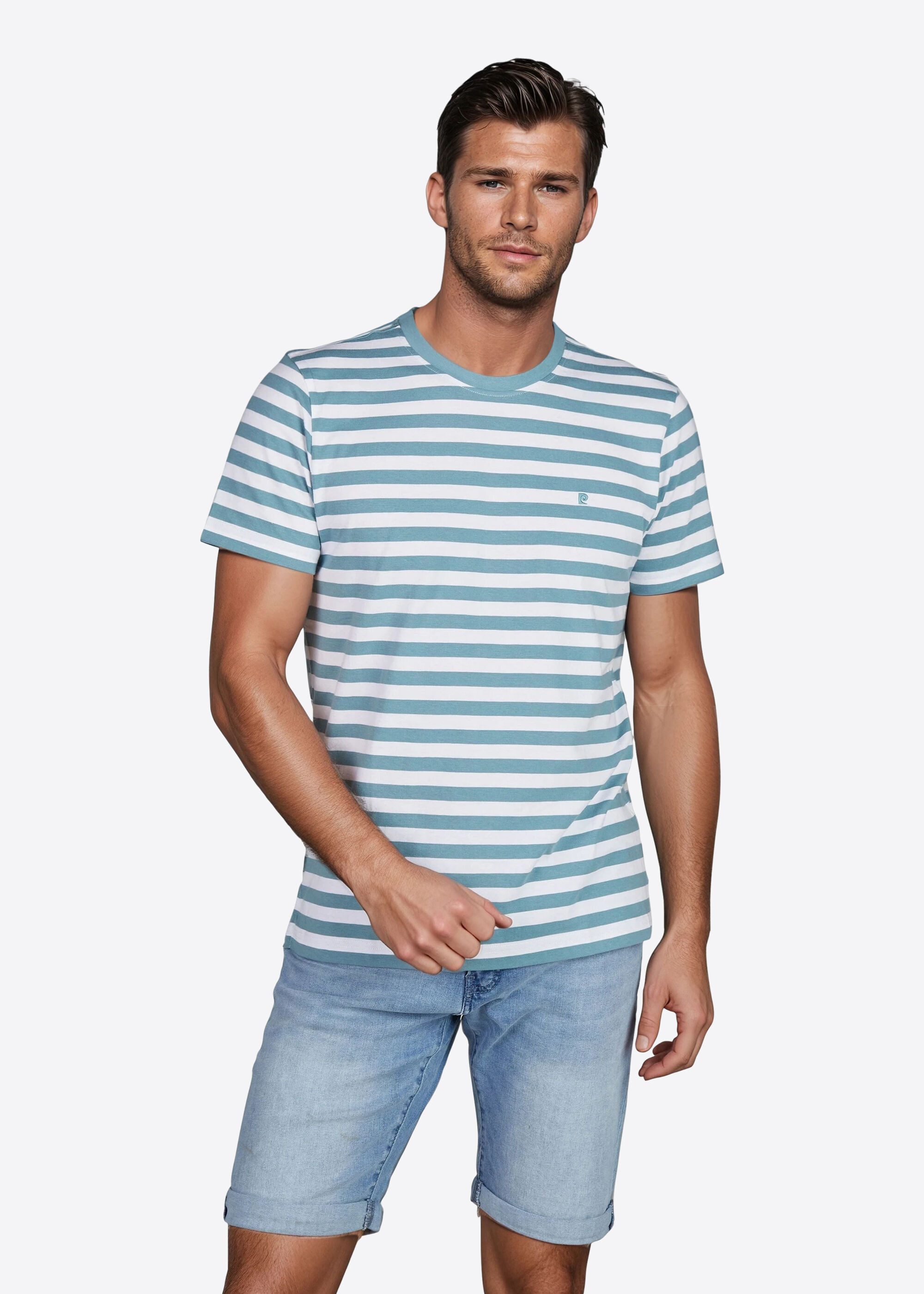 Pierre Cardin T-Shirt (1-tlg) mit Streifen