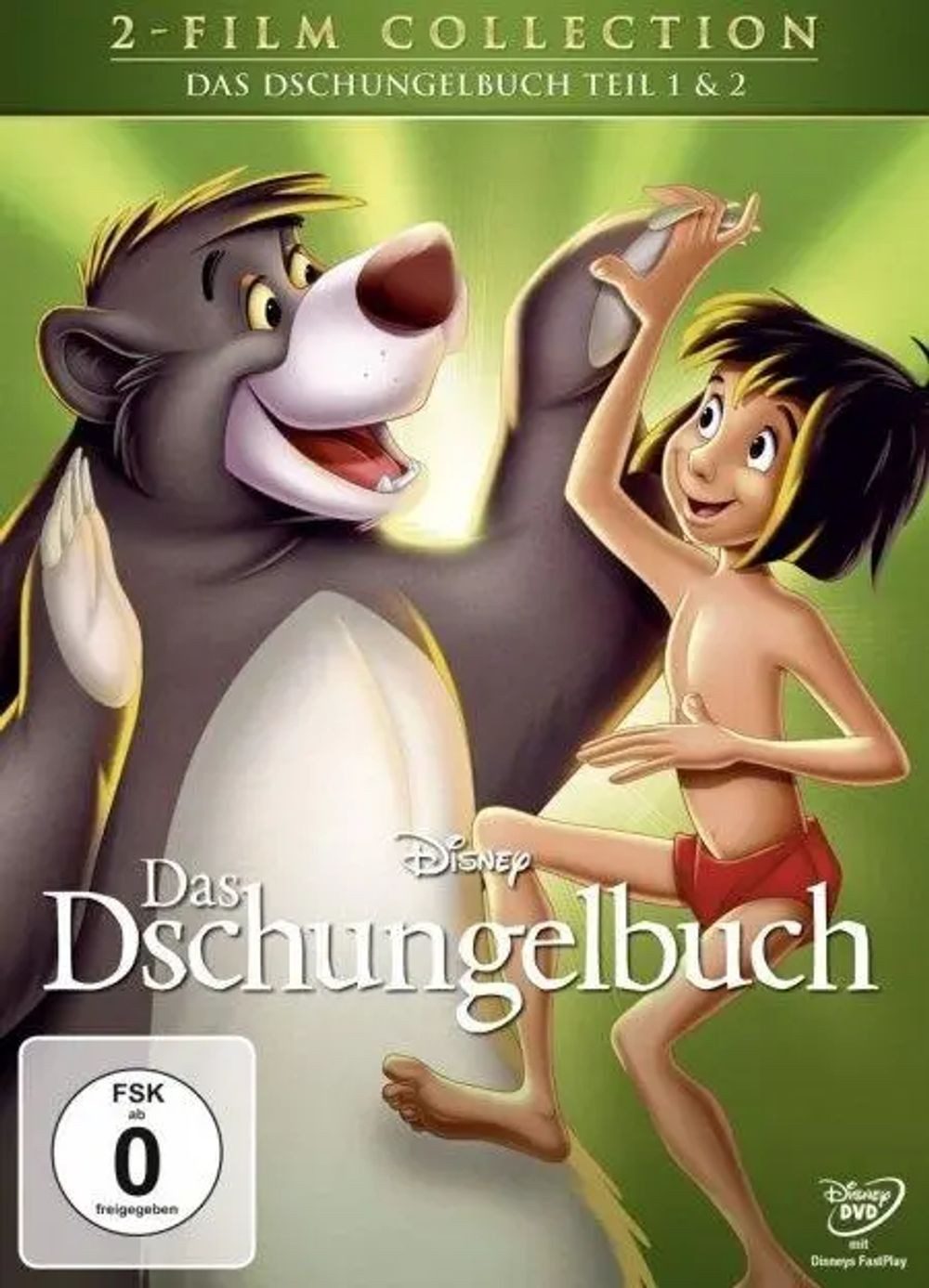 Leonine DVD Das Dschungelbuch 1+2 (Disney Classics)