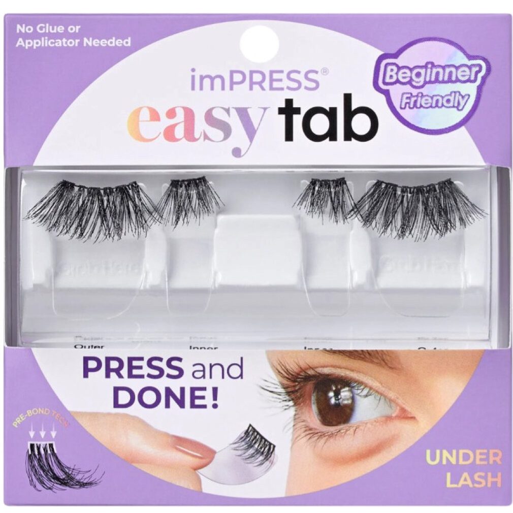 Kiss Einzelwimpern ImPress Easy Tab 03 Falsche Wimpern