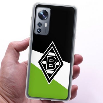 DeinDesign Handyhülle Borussia Mönchengladbach Gladbach Offizielles Lizenzprodukt, Xiaomi 12X 5G Silikon Hülle Bumper Case Handy Schutzhülle