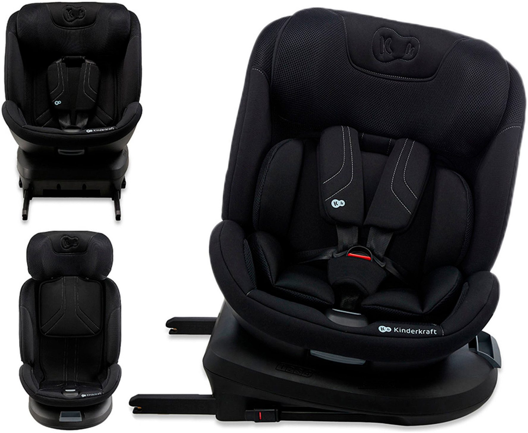Kinderkraft Autokindersitz XPEDITION 3 i-Size, ab: Geburt, ab: 76 cm, bis: 105 cm, 360° – drehbarer Kindersitz