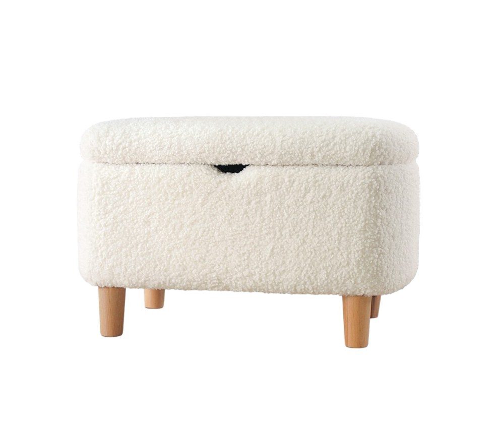 Pouf 100% FAUX FUR, 40 cm x 37 cm x 61 cm F1320