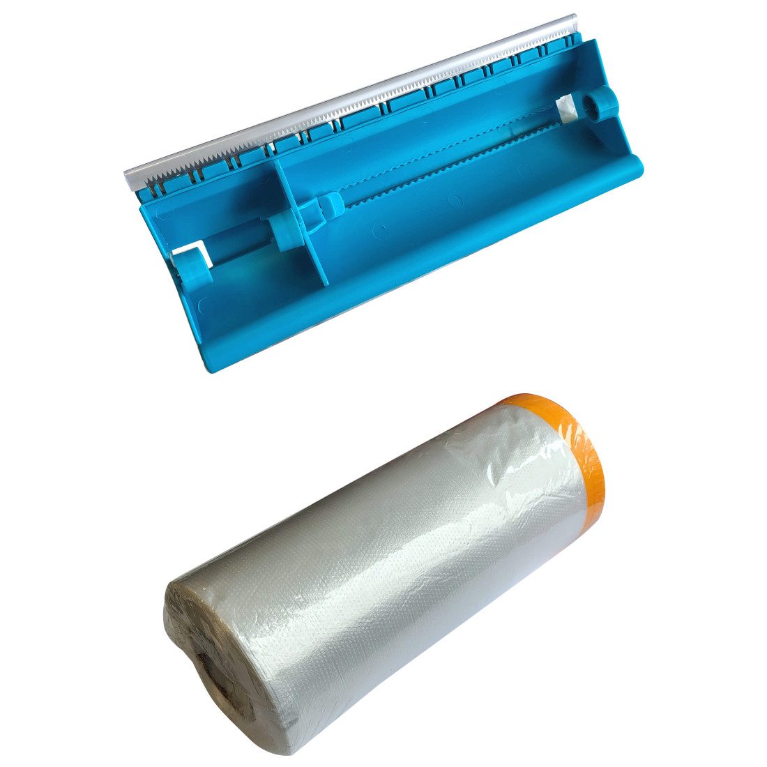 Beast Abdeckfolie Maler Abdeckfolie 180cm x 20m auf Rolle zum Abkleben mit Spender, selbstklebend, (2-St)