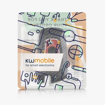 kwmobile Schlüsseltasche Autoschlüssel Hülle für BMW (1-tlg), Hardcover Schutzhülle - Schlüsselhülle Cover Case