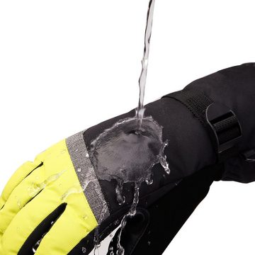 Skihandschuhe Skihandschuhe Touchscreen Winterhandschuhe Wasserdicht Warm Winddicht