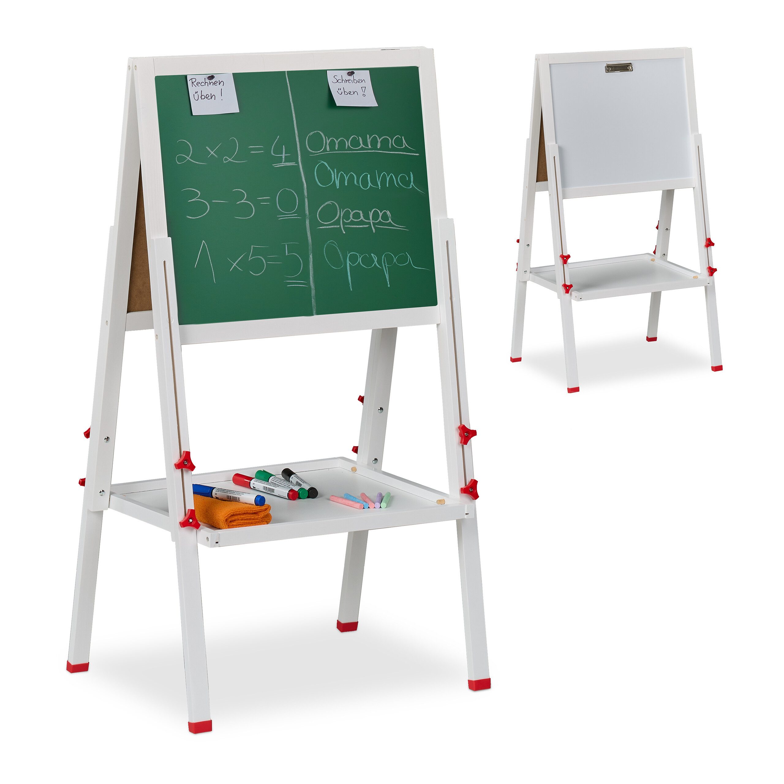 relaxdays Standtafel Kinderstandtafel mit Whiteboard, (1-tlg) günstig online kaufen