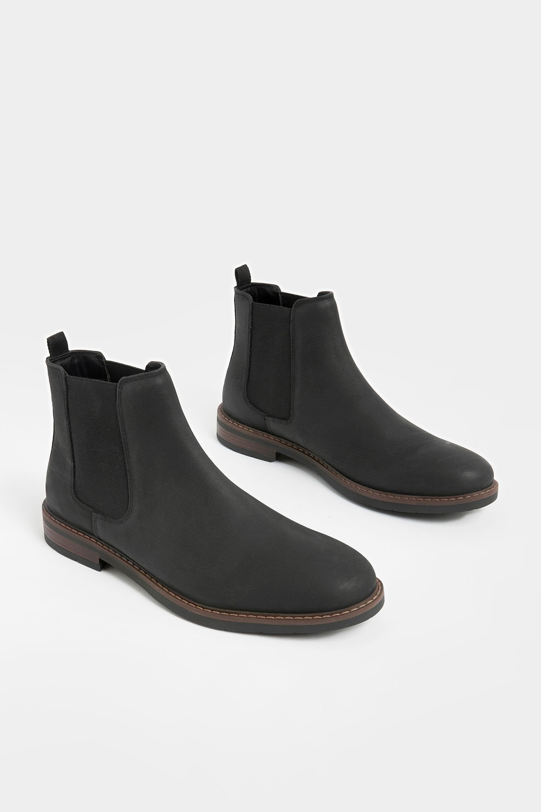 Next Chelsea-Stiefel aus gewachstem Leder Chelseaboots (1-tlg)
