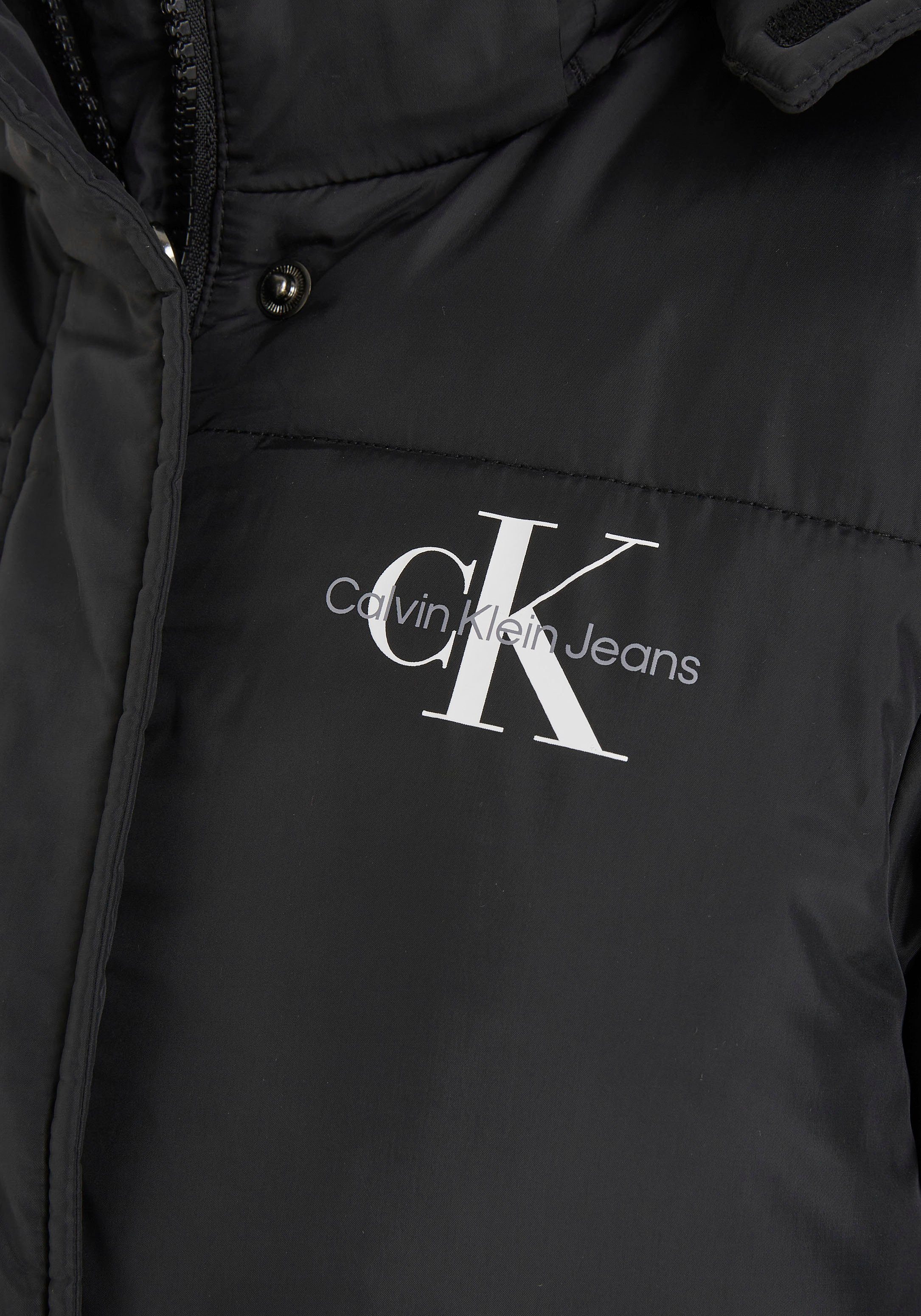 Calvin Klein Steppmantel CK LONG Jeans COAT PUFFER